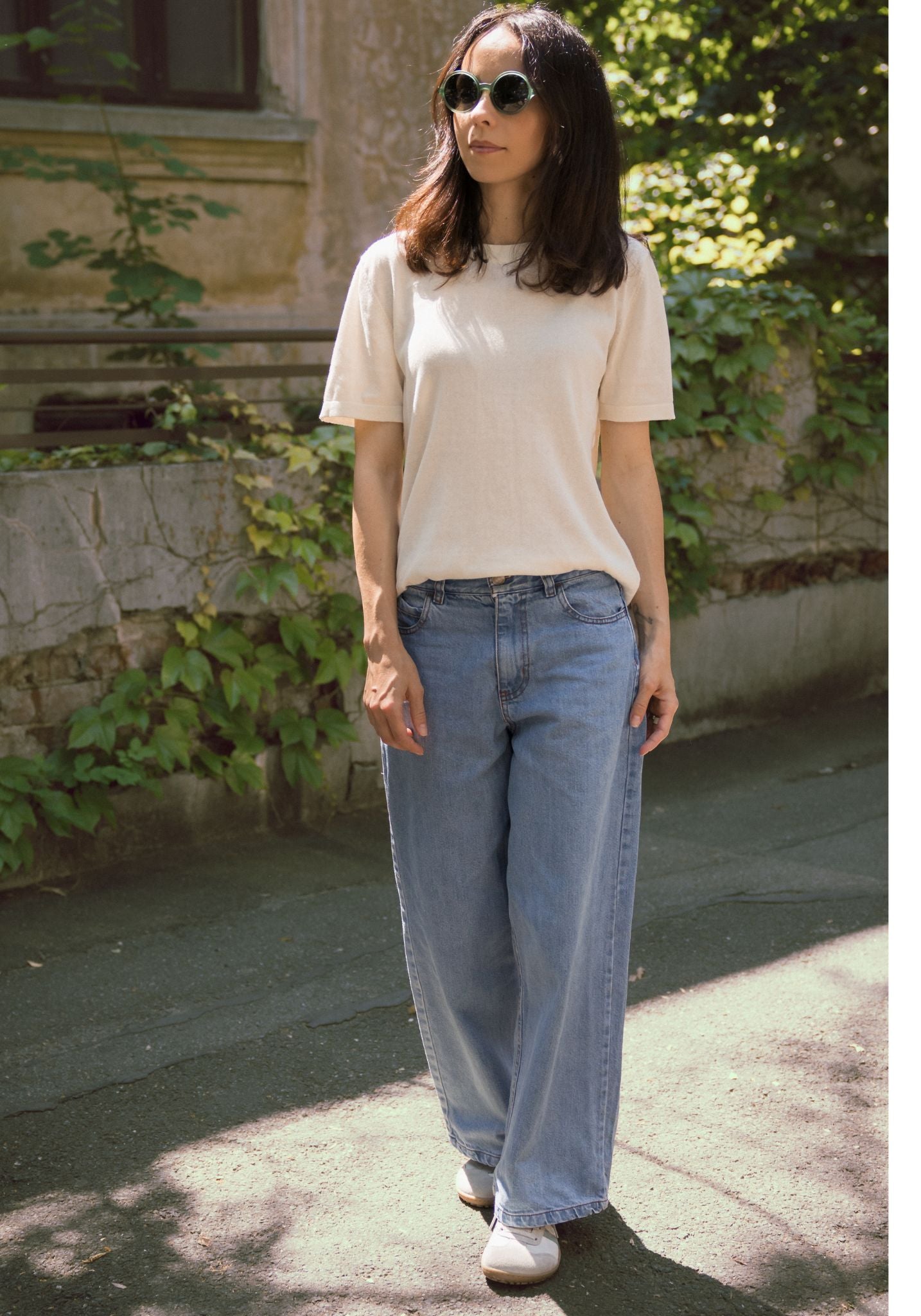 Sneakers Barefoot din piele - Ila New Mint