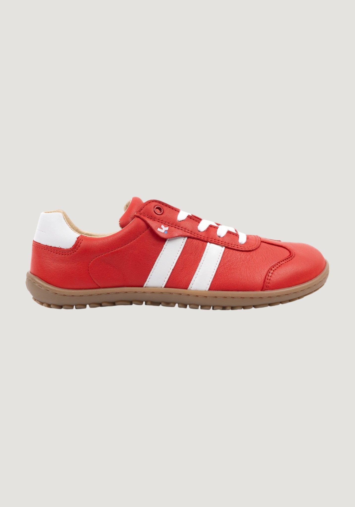Sneakers Barefoot femei din piele - Ila Red