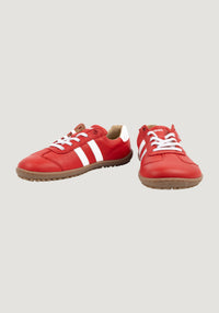 Sneakers Barefoot femei din piele - Ila Red
