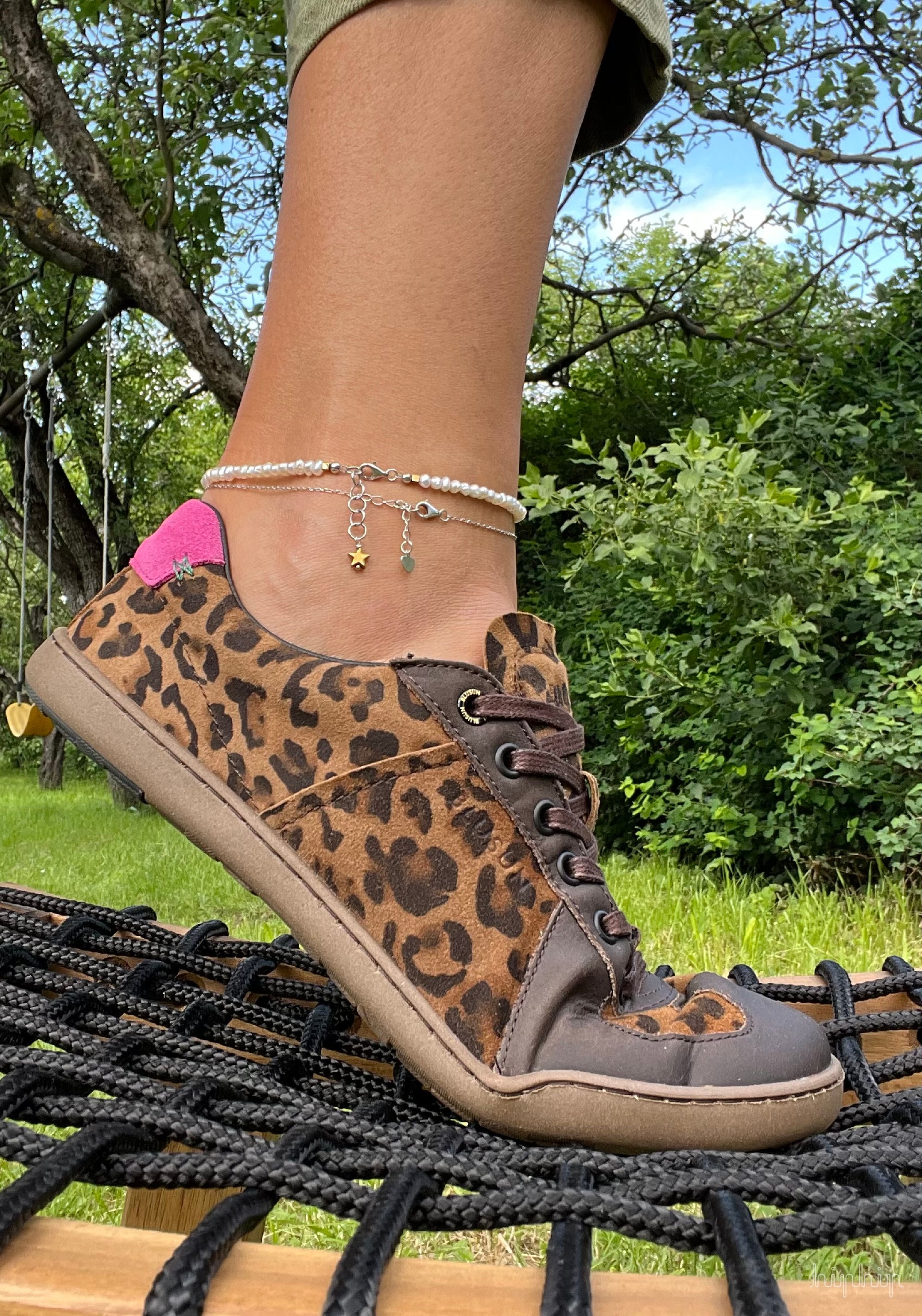 Sneakers Barefoot femei din piele - Leo
