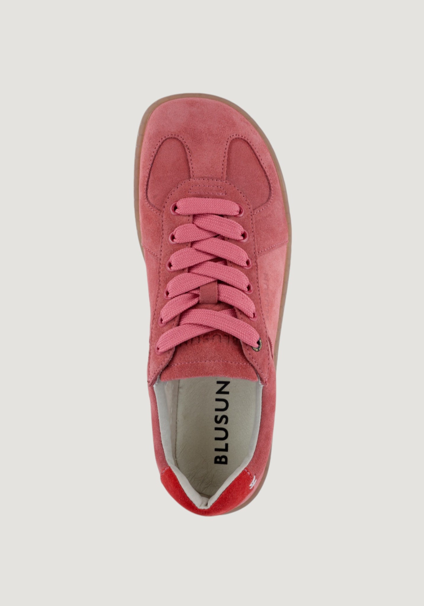 Sneakers Barefoot femei din piele - Pink