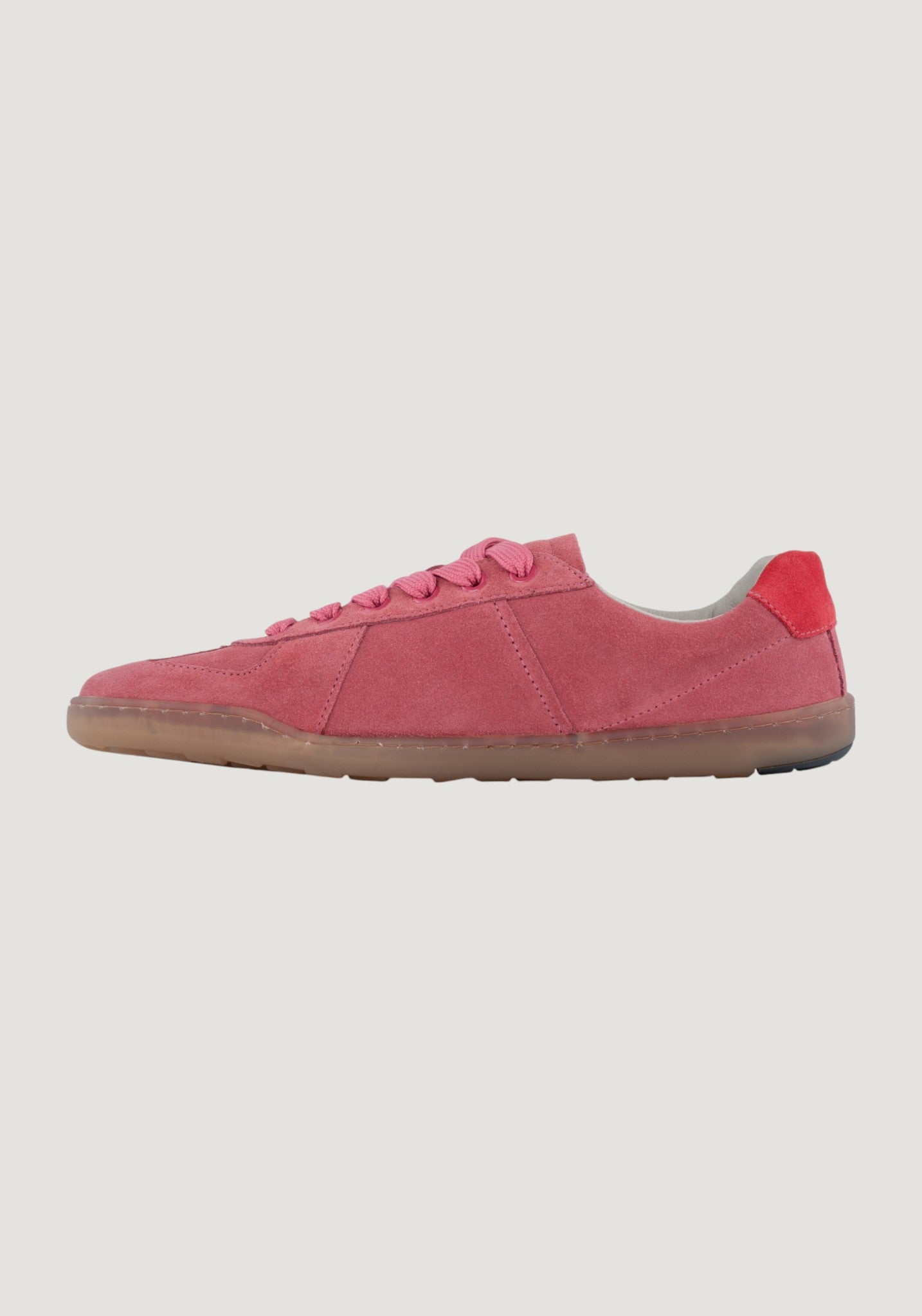 Sneakers Barefoot femei din piele - Pink