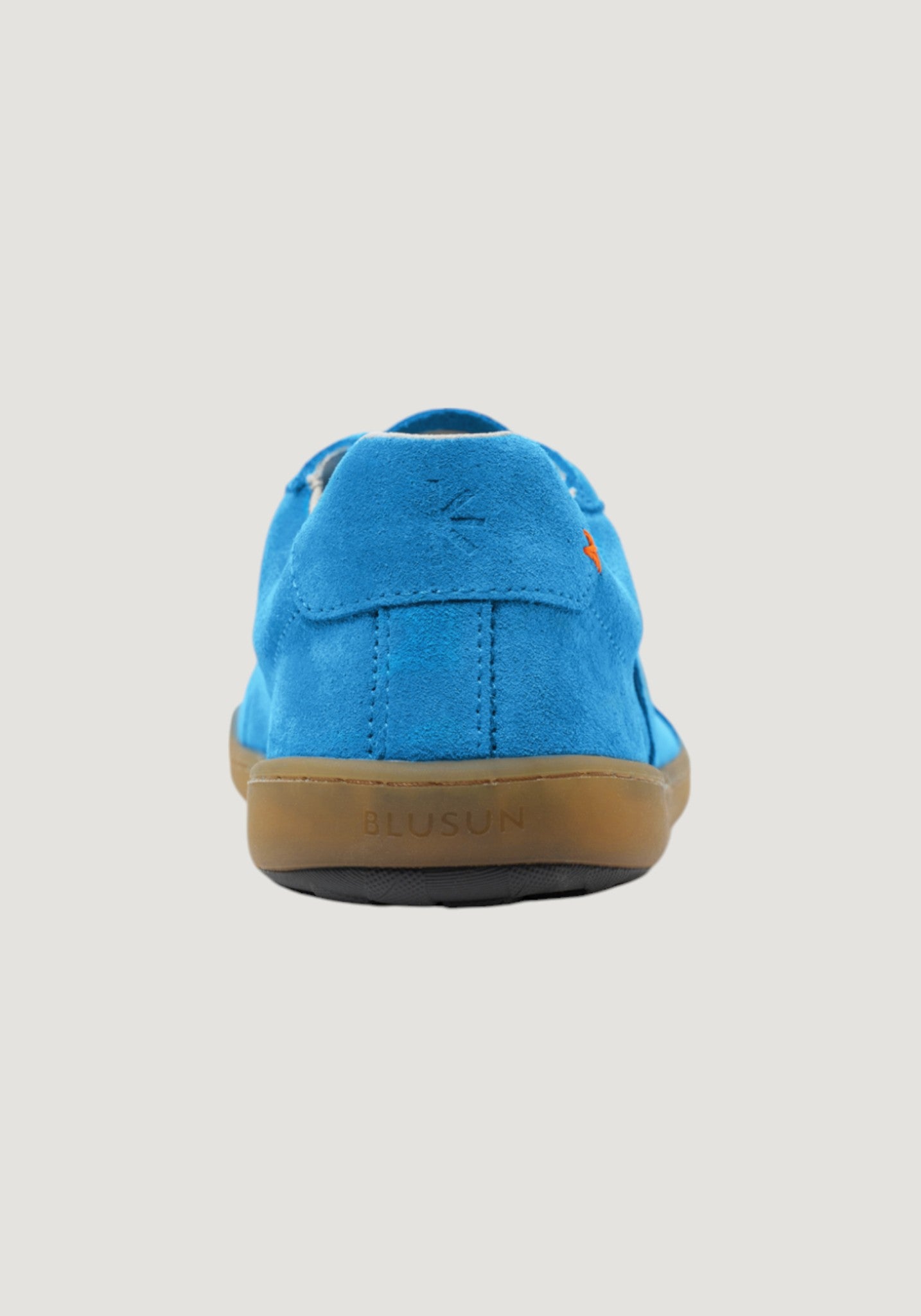 Sneakers Barefoot femei din piele - Sky Blue