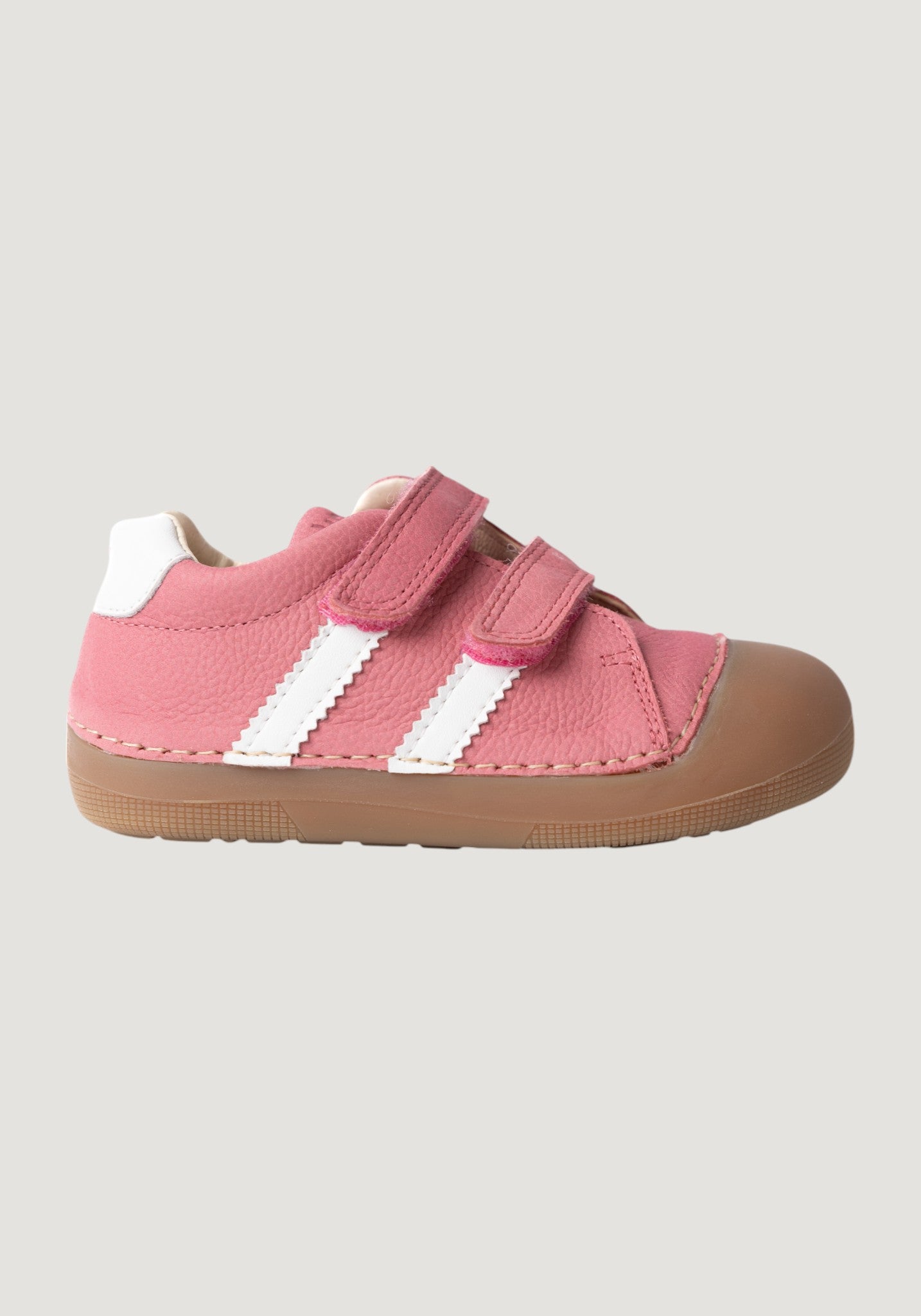 Sneakers Barefoot First Step din piele - Archie Fuchsia