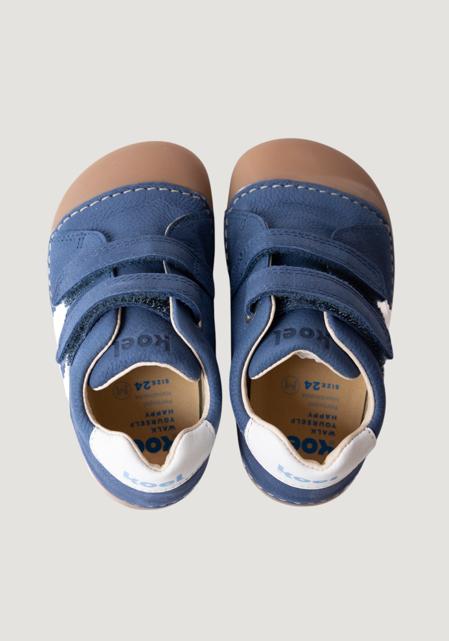 Sneakers Barefoot First Step din piele - Archie Jeans
