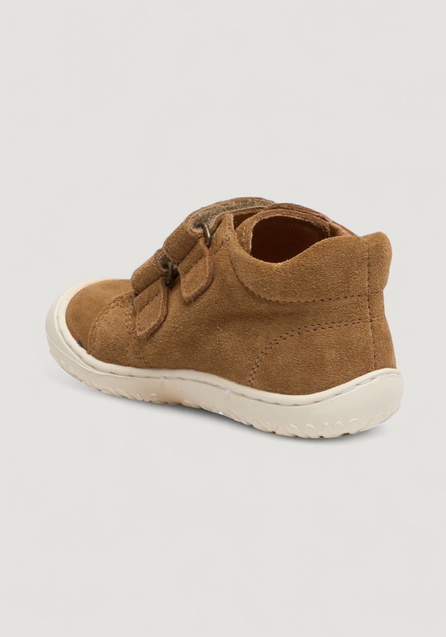 Sneakers Barefoot First Step piele întoarsă - Hale Almond