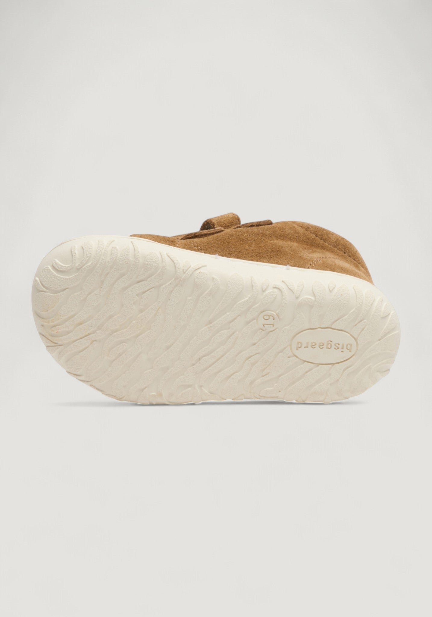 Sneakers Barefoot First Step piele întoarsă - Hale Almond