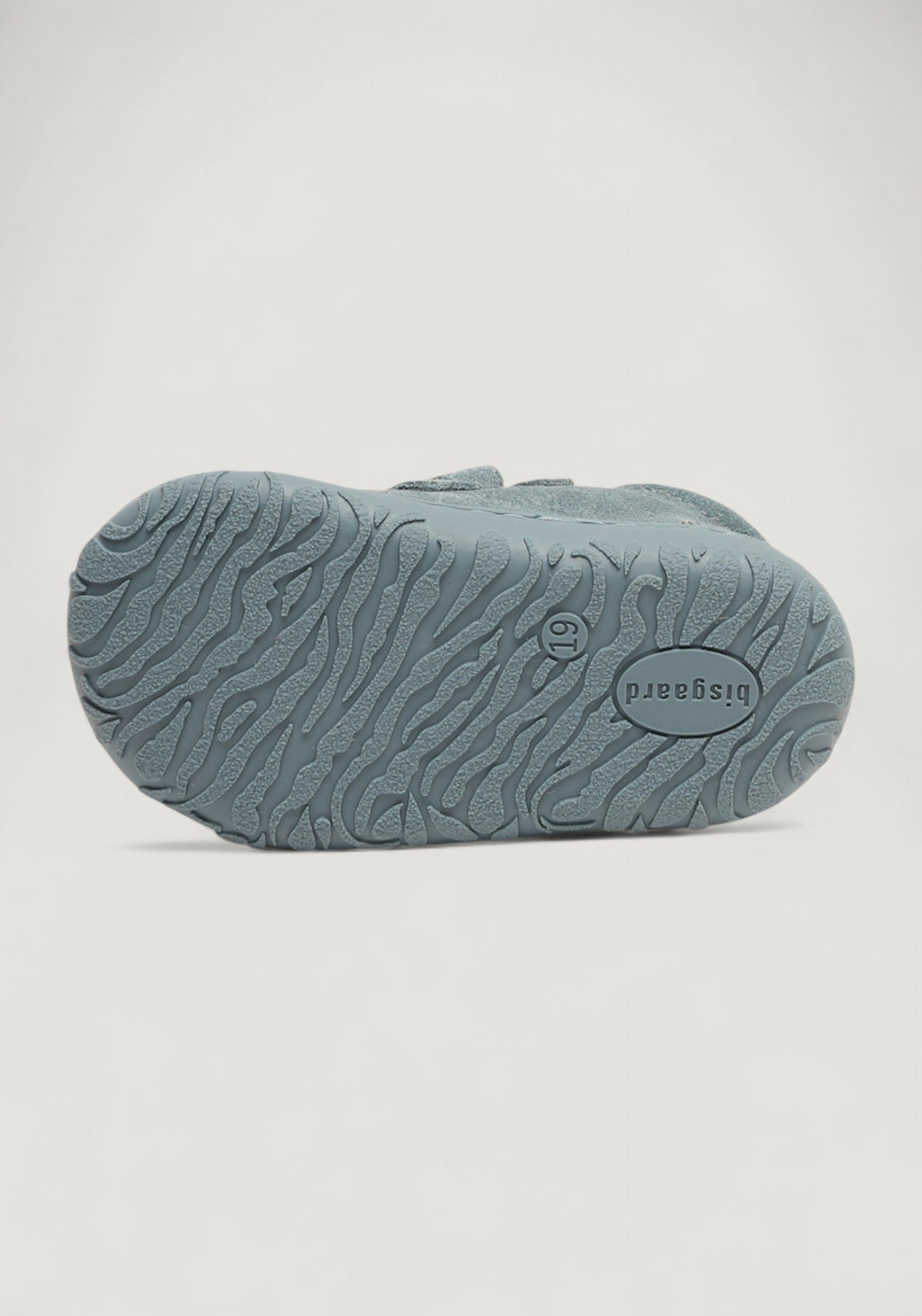 Sneakers Barefoot First Step piele întoarsă - Hale Dusty Blue