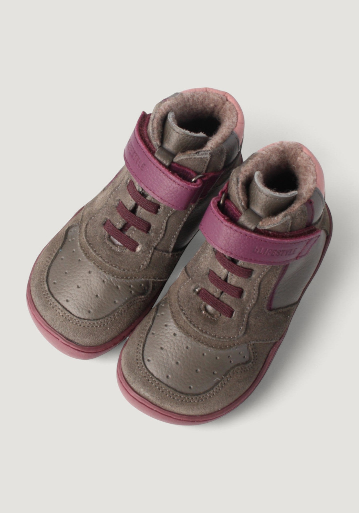Sneakers Barefoot îmblăniți - Anura Anthracite