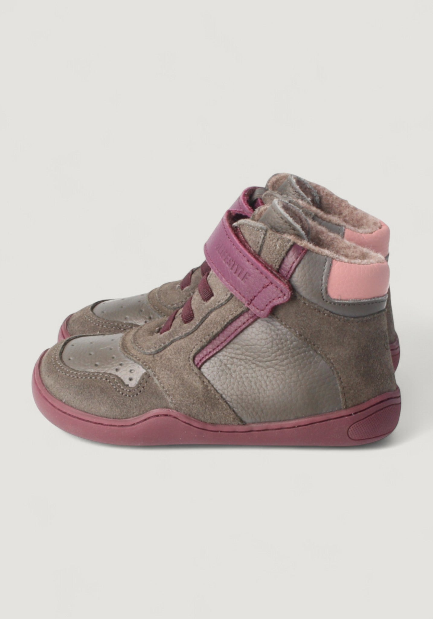 Sneakers Barefoot îmblăniți - Anura Anthracite