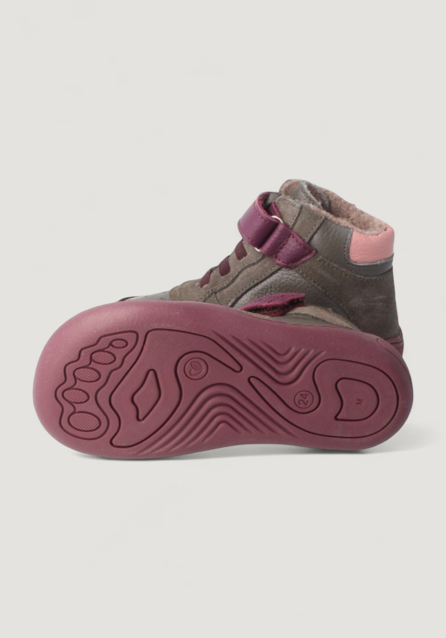 Sneakers Barefoot îmblăniți - Anura Anthracite