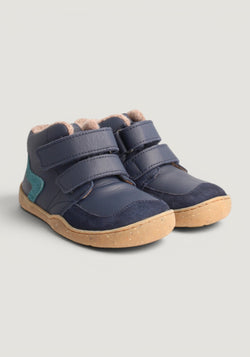 Sneakers Barefoot îmblăniți - Anura Blue Nights
