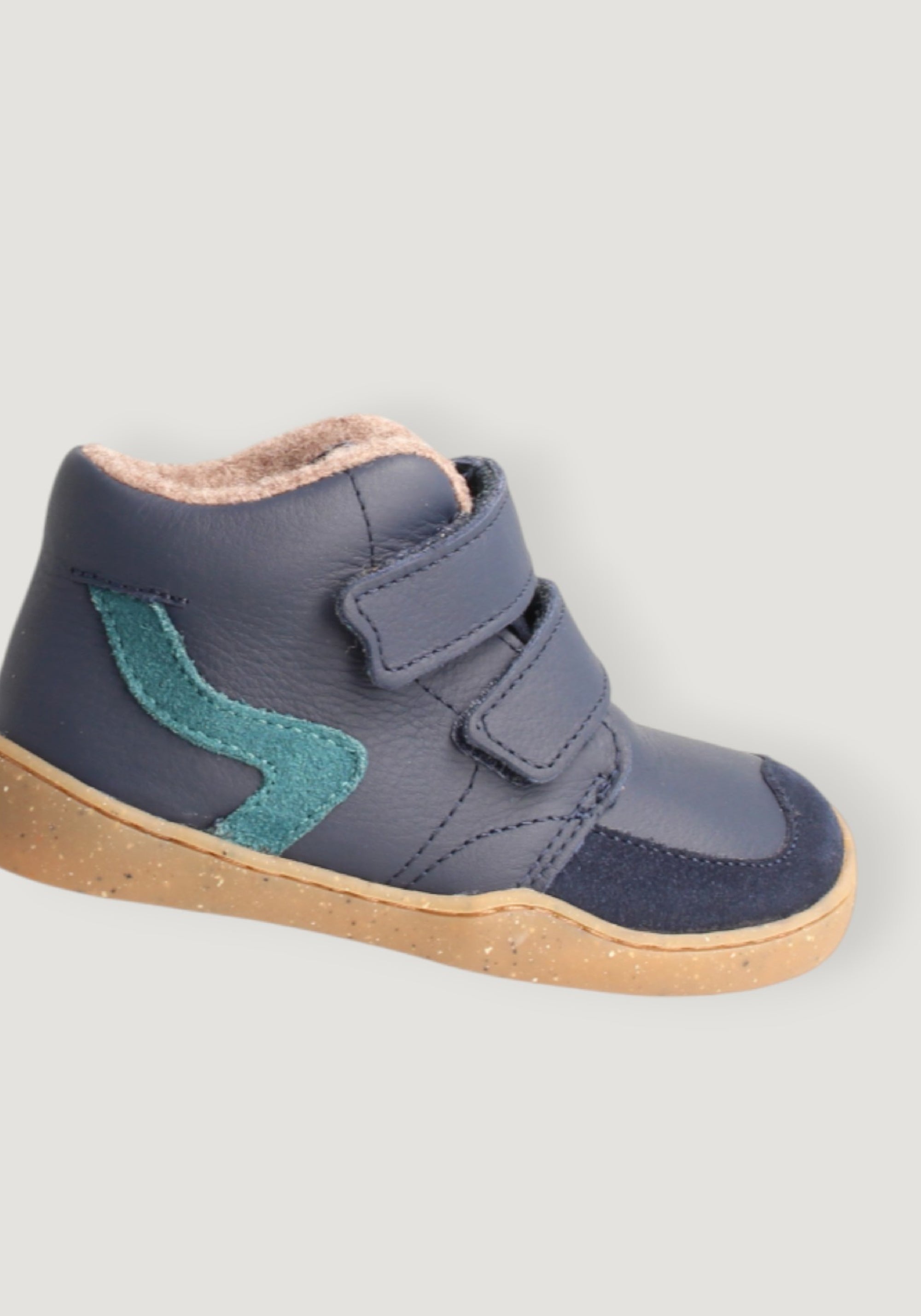 Sneakers Barefoot îmblăniți - Anura Blue Nights