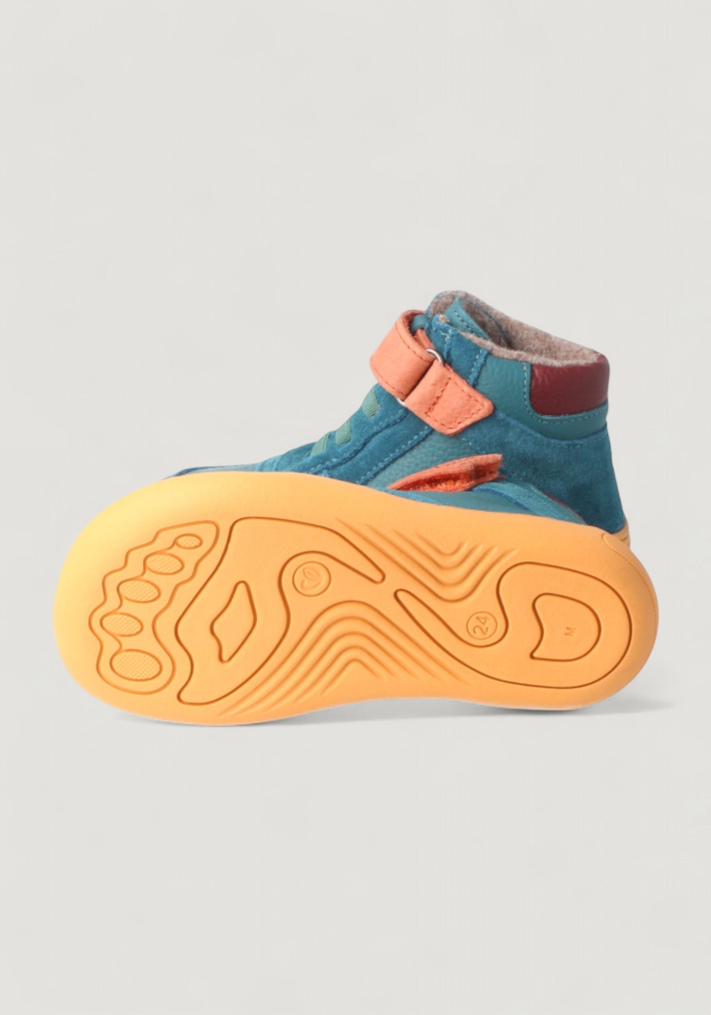 Sneakers Barefoot îmblăniți - Anura Petrol