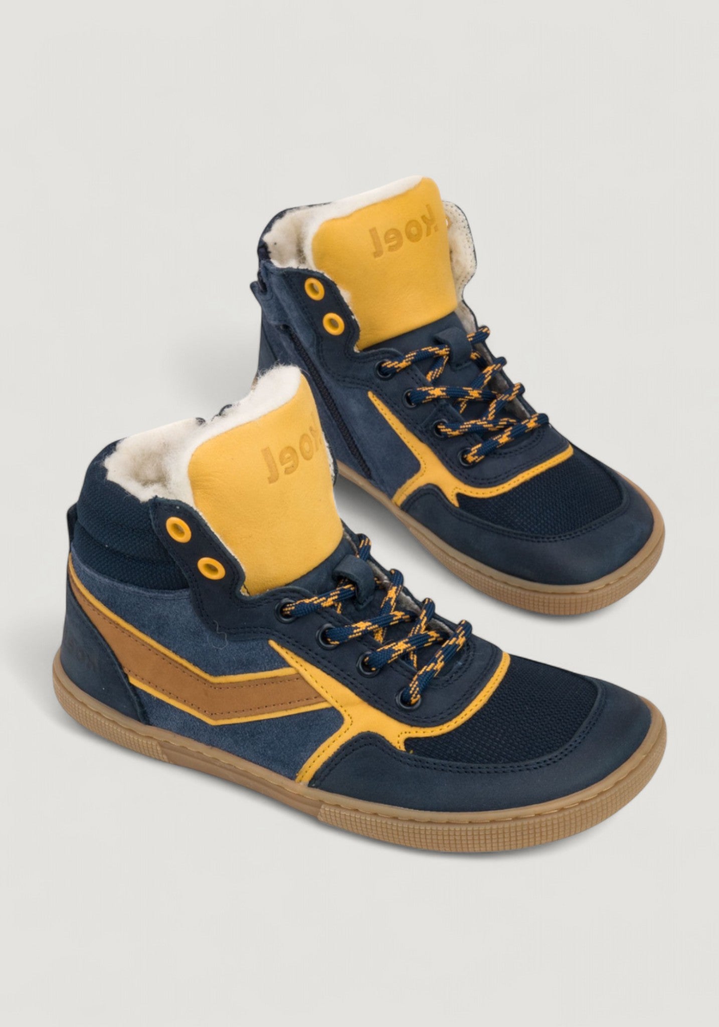 Sneakers Barefoot îmblăniți - Danish Blue
