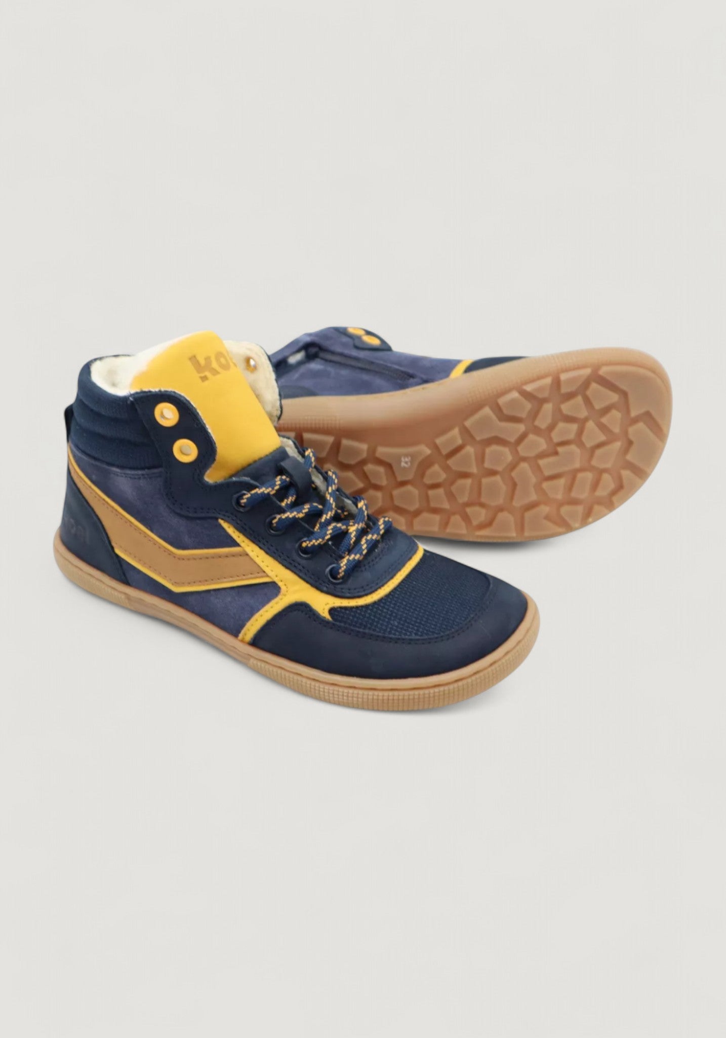 Sneakers Barefoot îmblăniți - Danish Blue