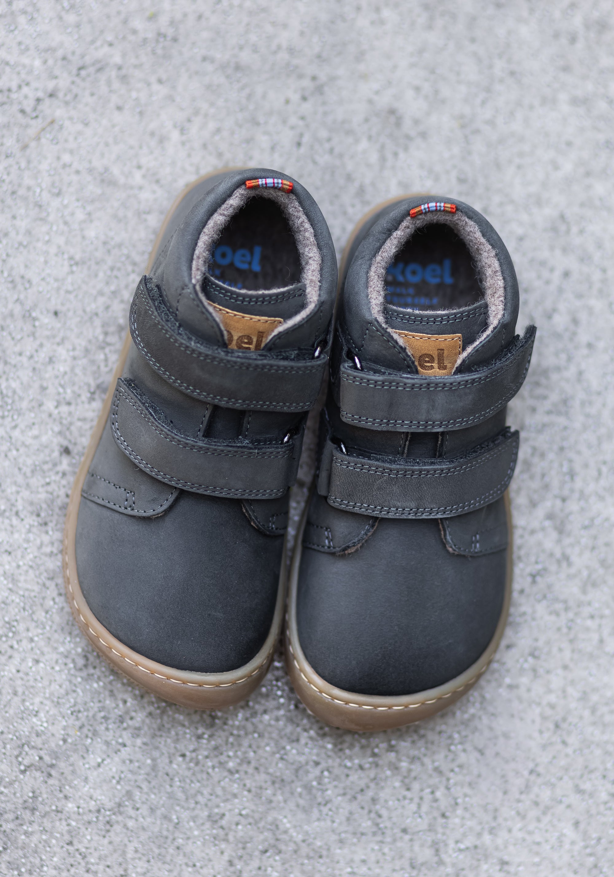Sneakers Barefoot îmblăniți - Don Hydro Dark Grey