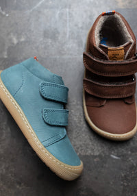 Sneakers Barefoot îmblăniți - Don Hydro Turquoise Koel HipHip.ro