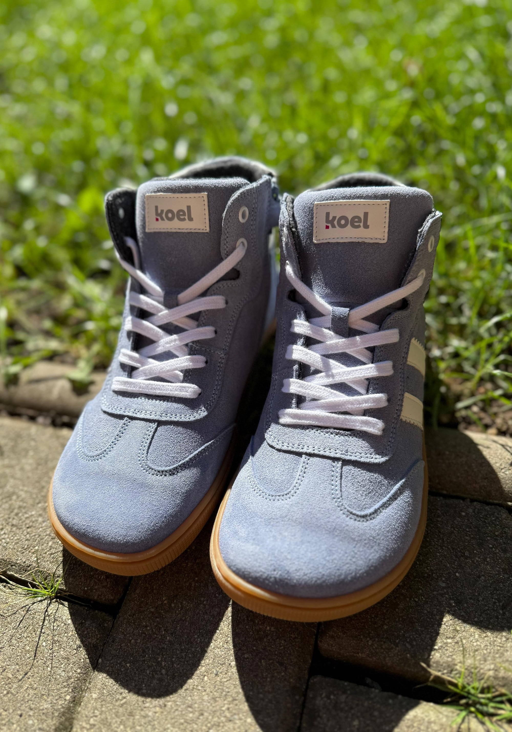 Sneakers Barefoot îmblăniți - Drew Lavandel Blue