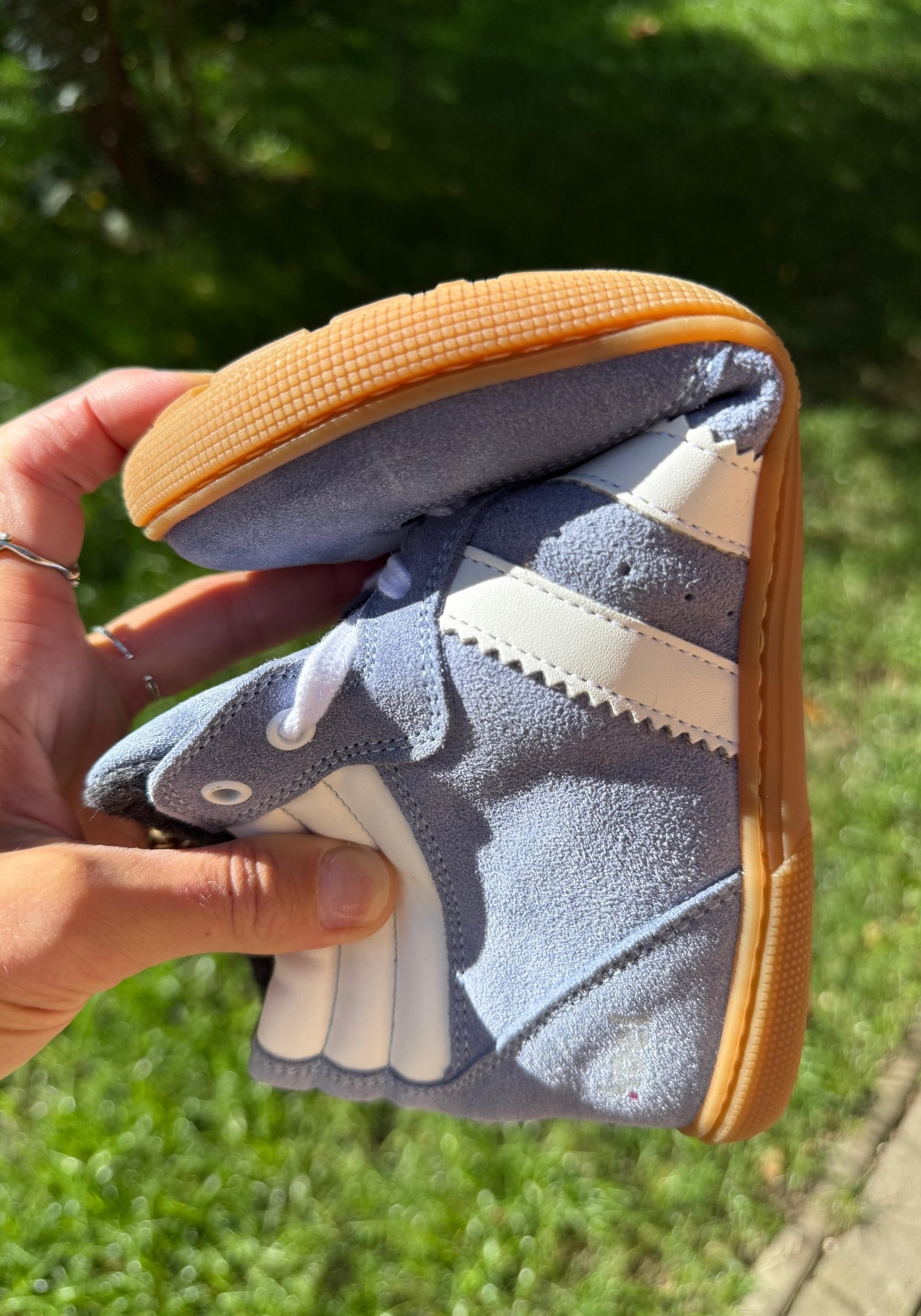 Sneakers Barefoot îmblăniți - Drew Lavandel Blue