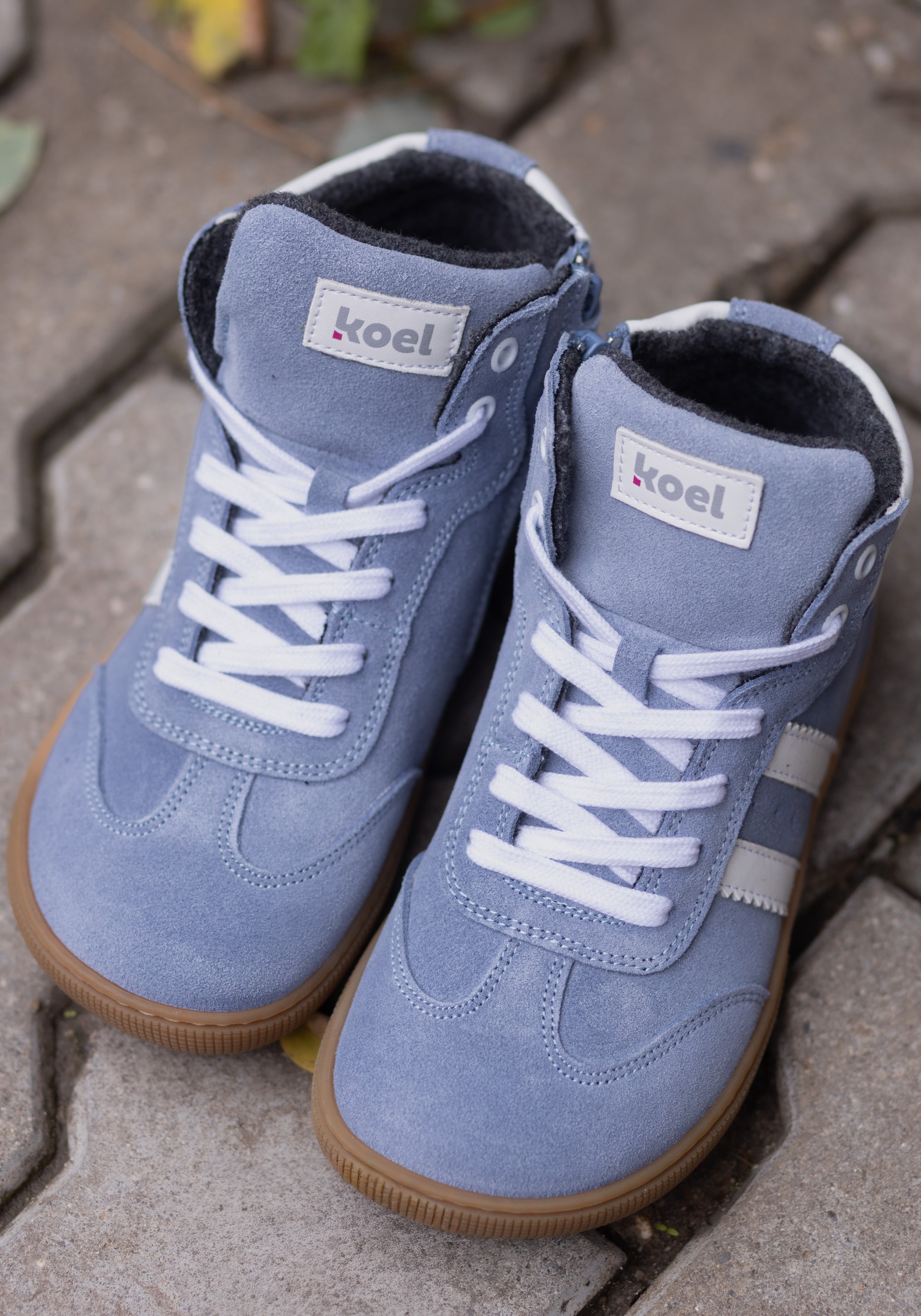 Sneakers Barefoot îmblăniți - Drew Lavendel Blue