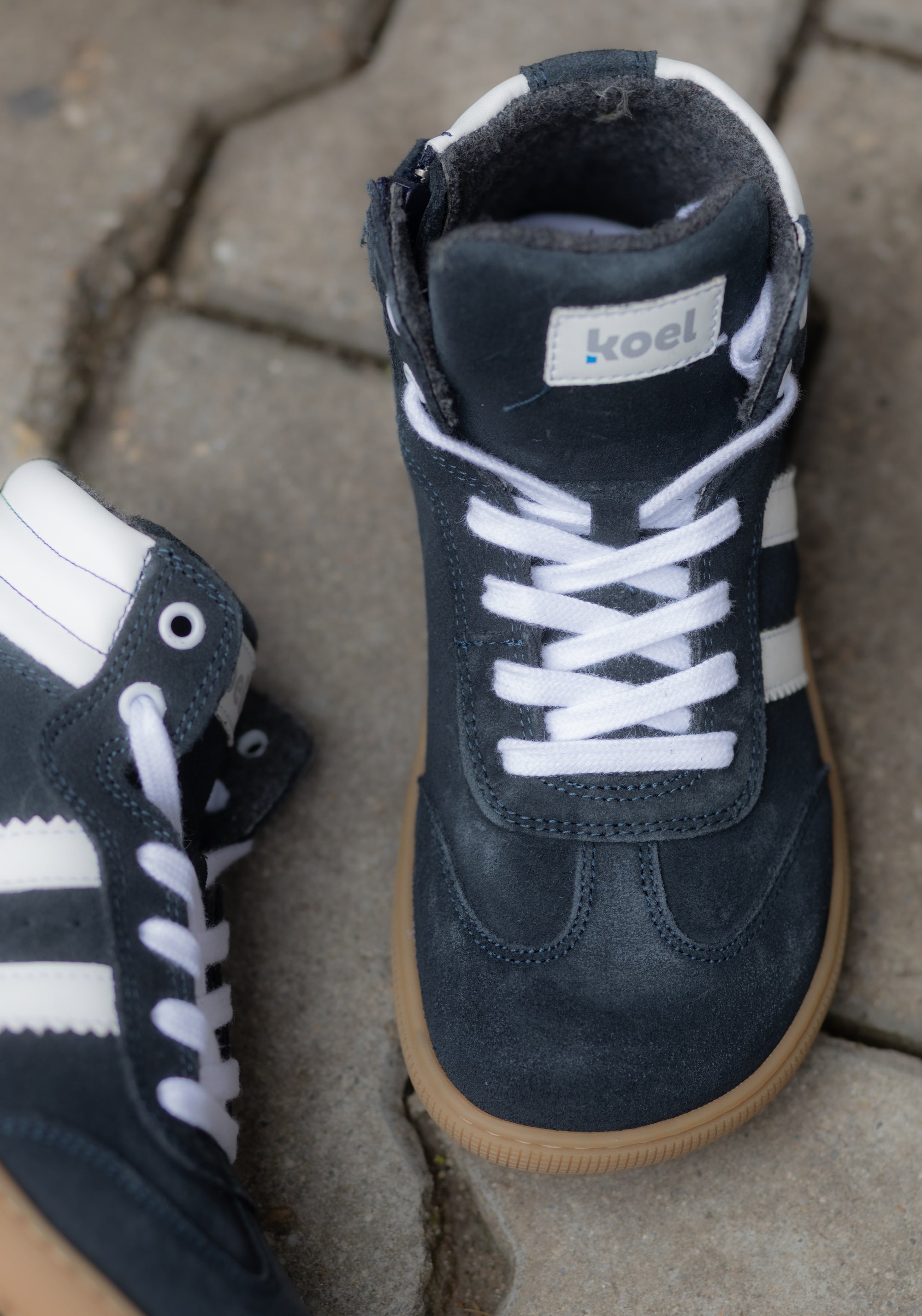 Sneakers Barefoot îmblăniți - Drew Navy
