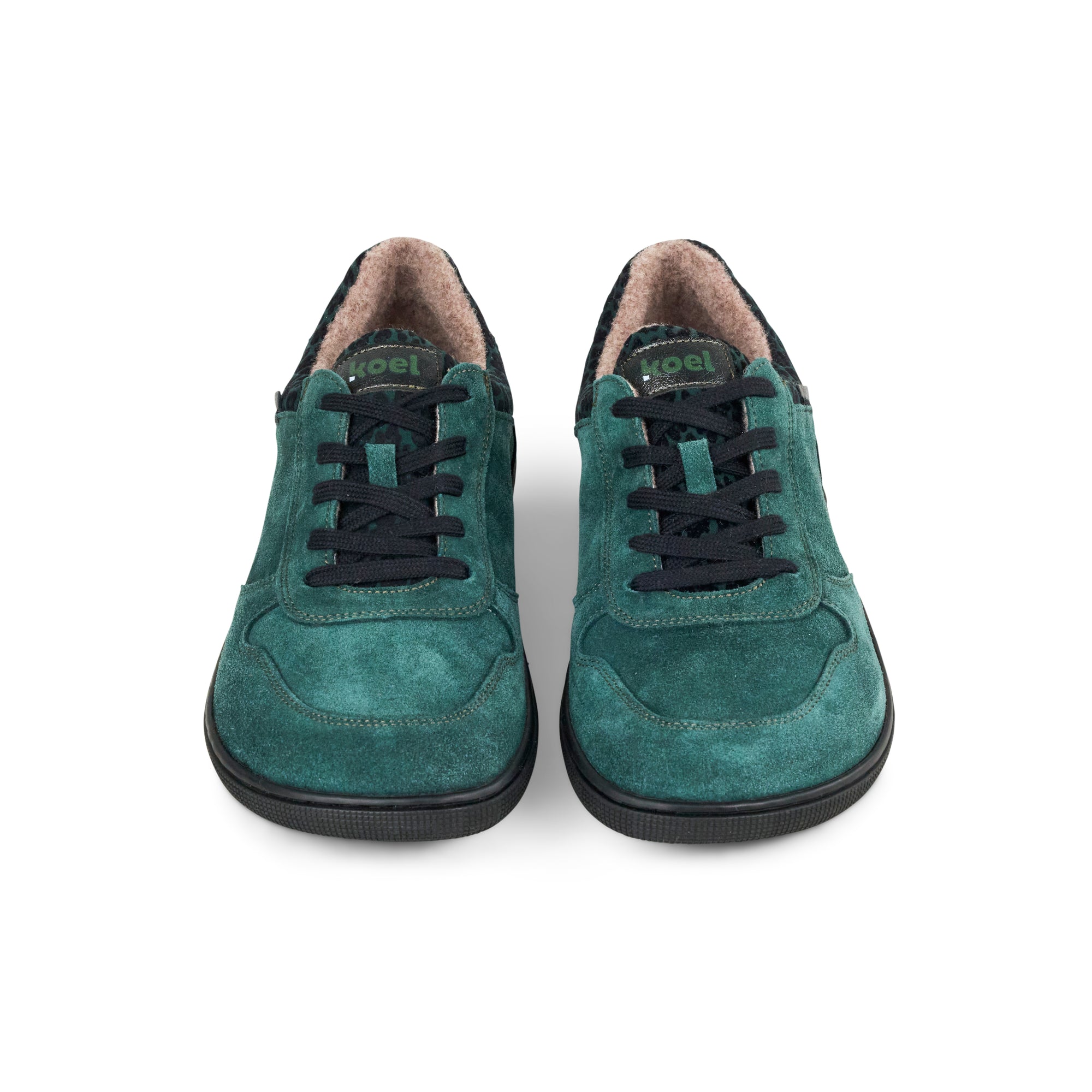 Sneakers Barefoot din piele întoarsă - Francie Leo Green