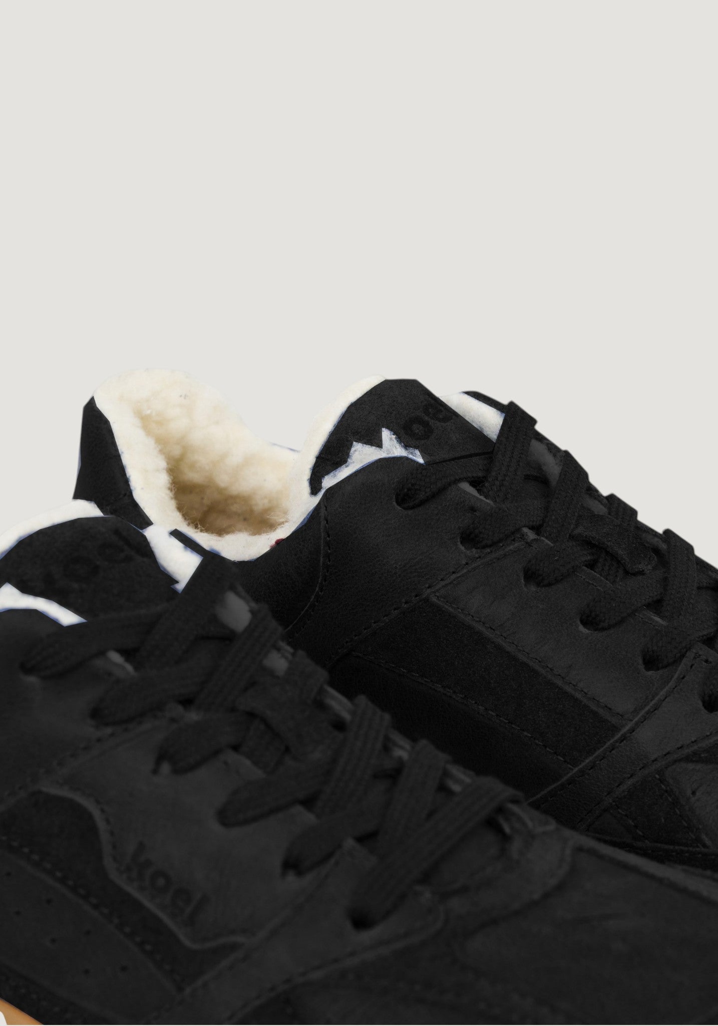 Sneakers Barefoot îmblăniți - Havelle Black