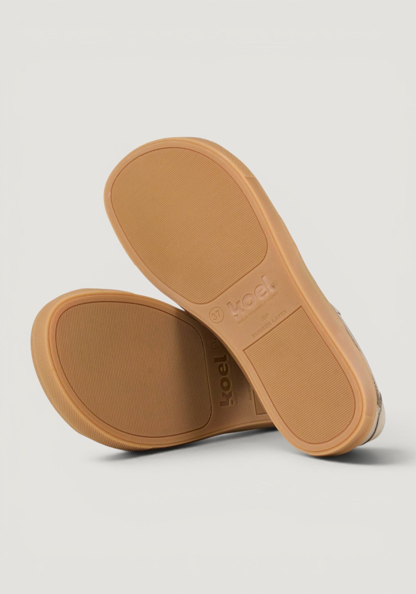 Sneakers Barefoot îmblăniți - Havelle Taupe