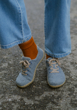 Sneakers Barefoot îmblăniți - Ines Jeans