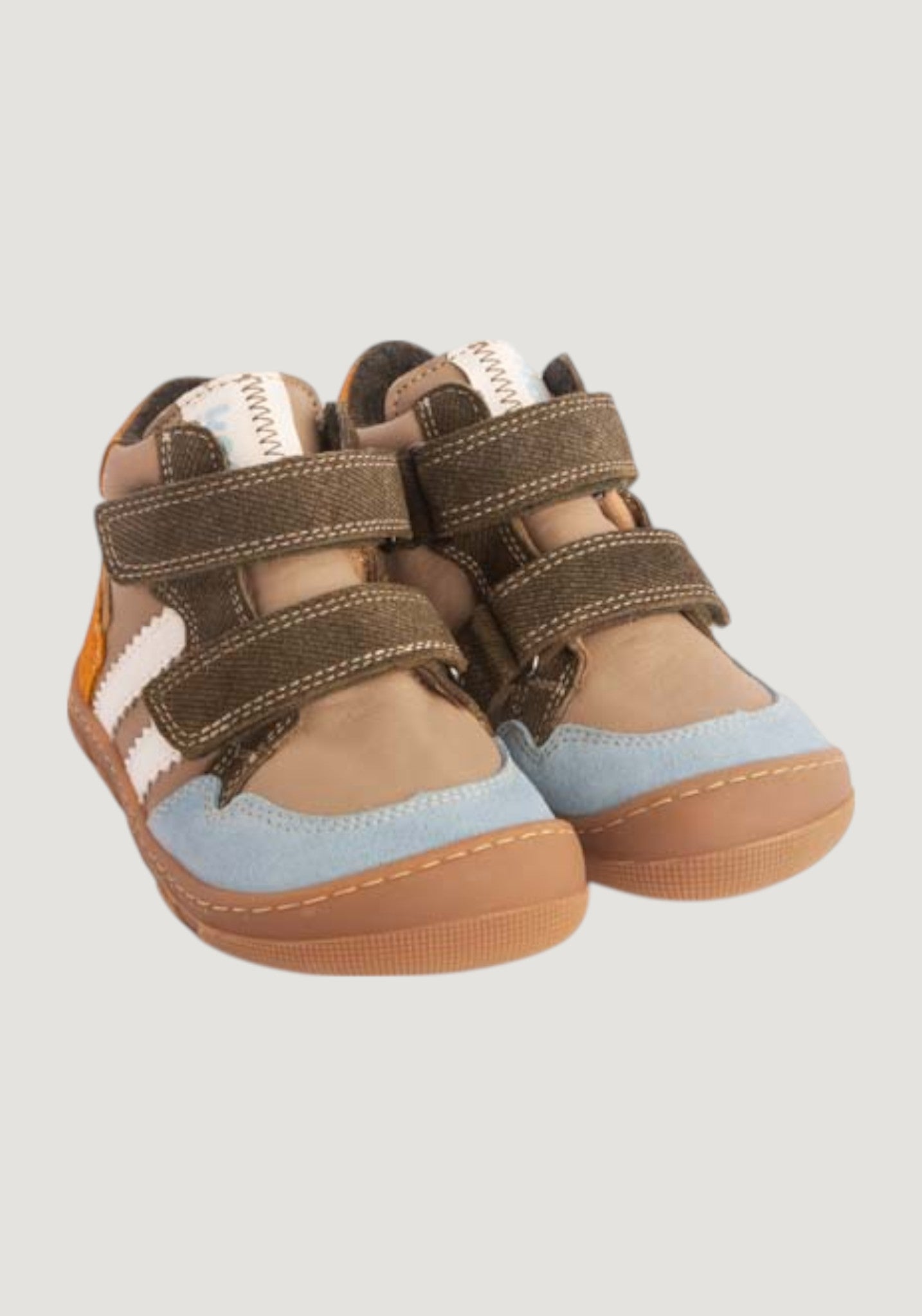 Sneakers Barefoot impermeabili îmblăniți - Kali Taupe 24