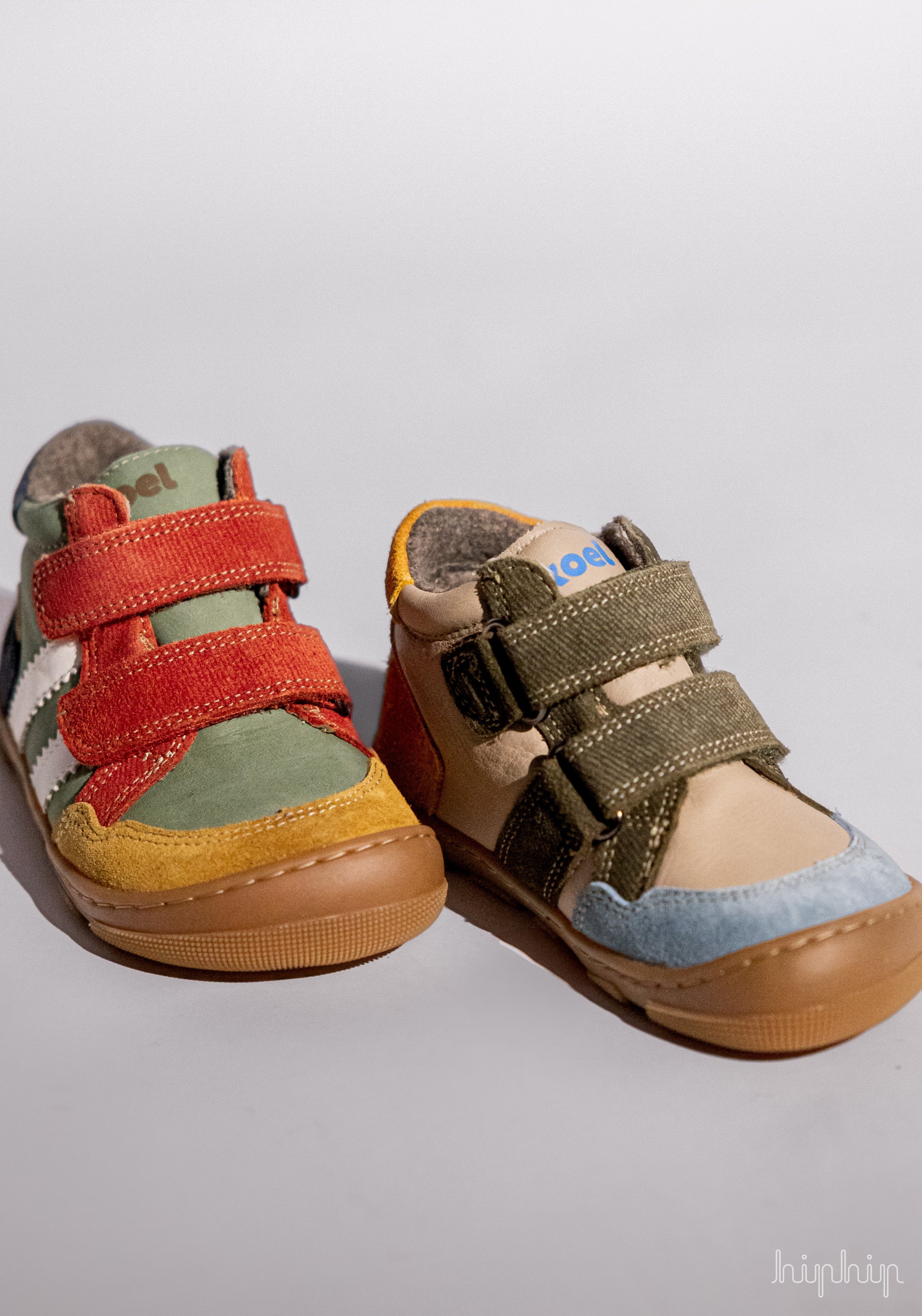 Sneakers Barefoot impermeabili îmblăniți - Kali Taupe