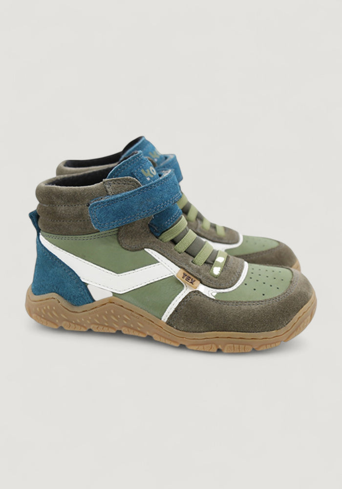 Sneakers Barefoot impermeabili îmblăniți - Rami Olive