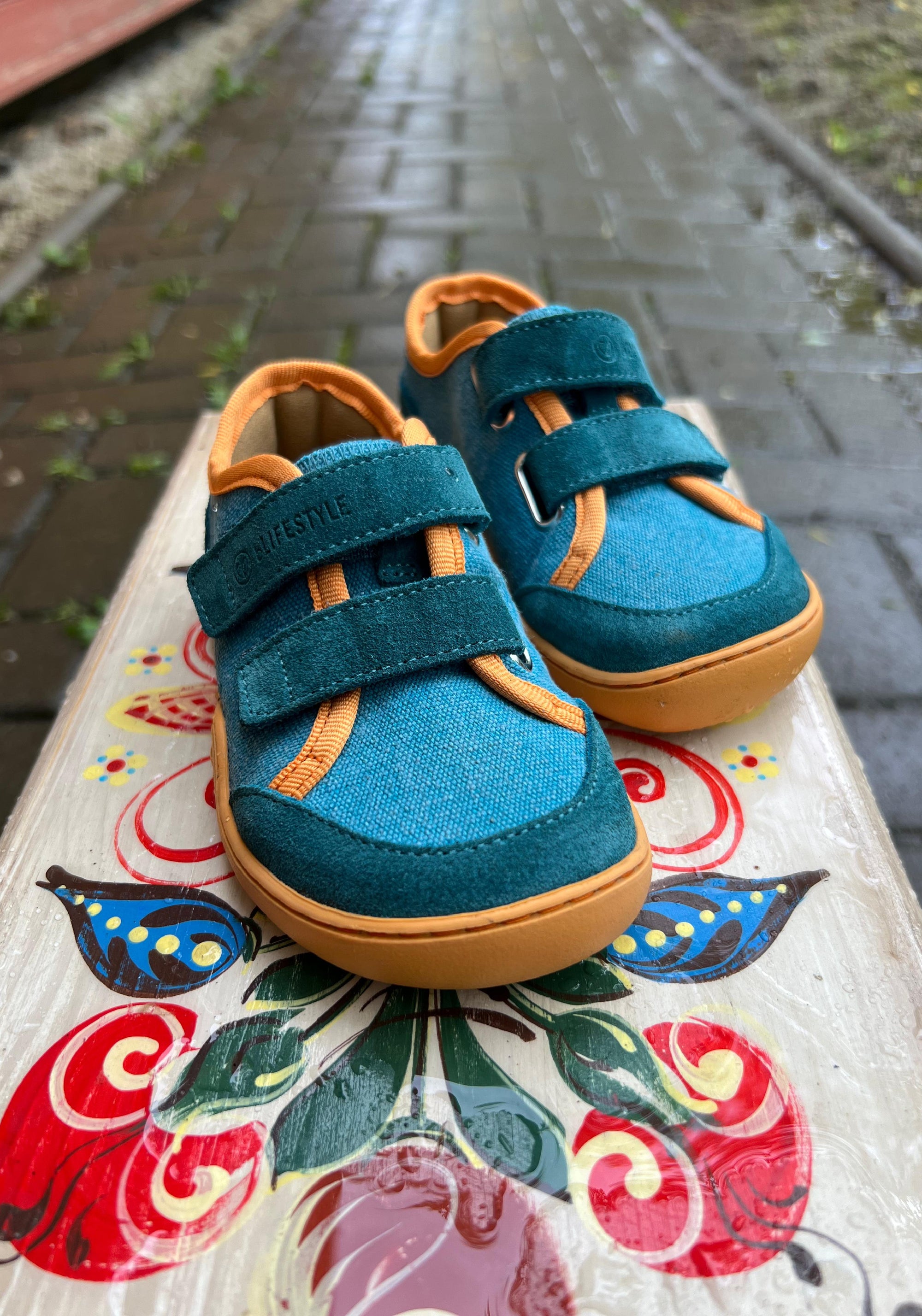Sneakers Barefoot - Latonia Petrol