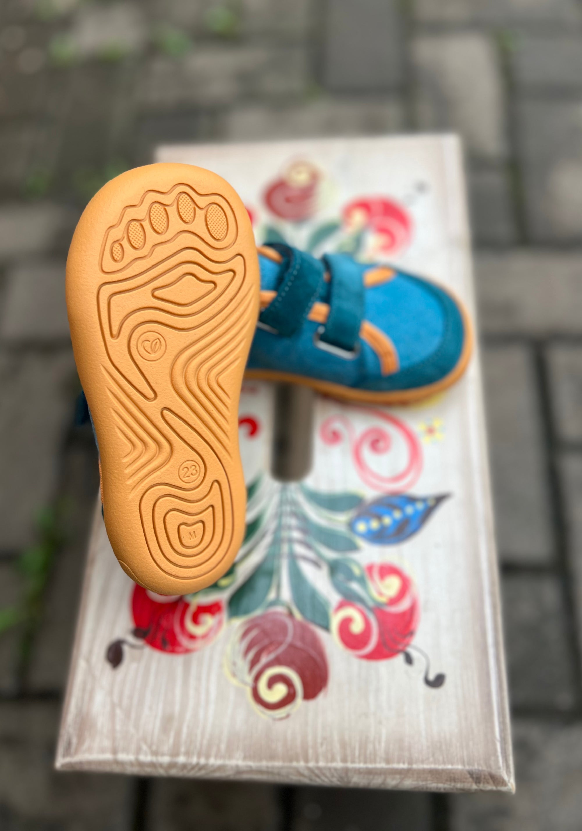 Sneakers Barefoot - Latonia Petrol