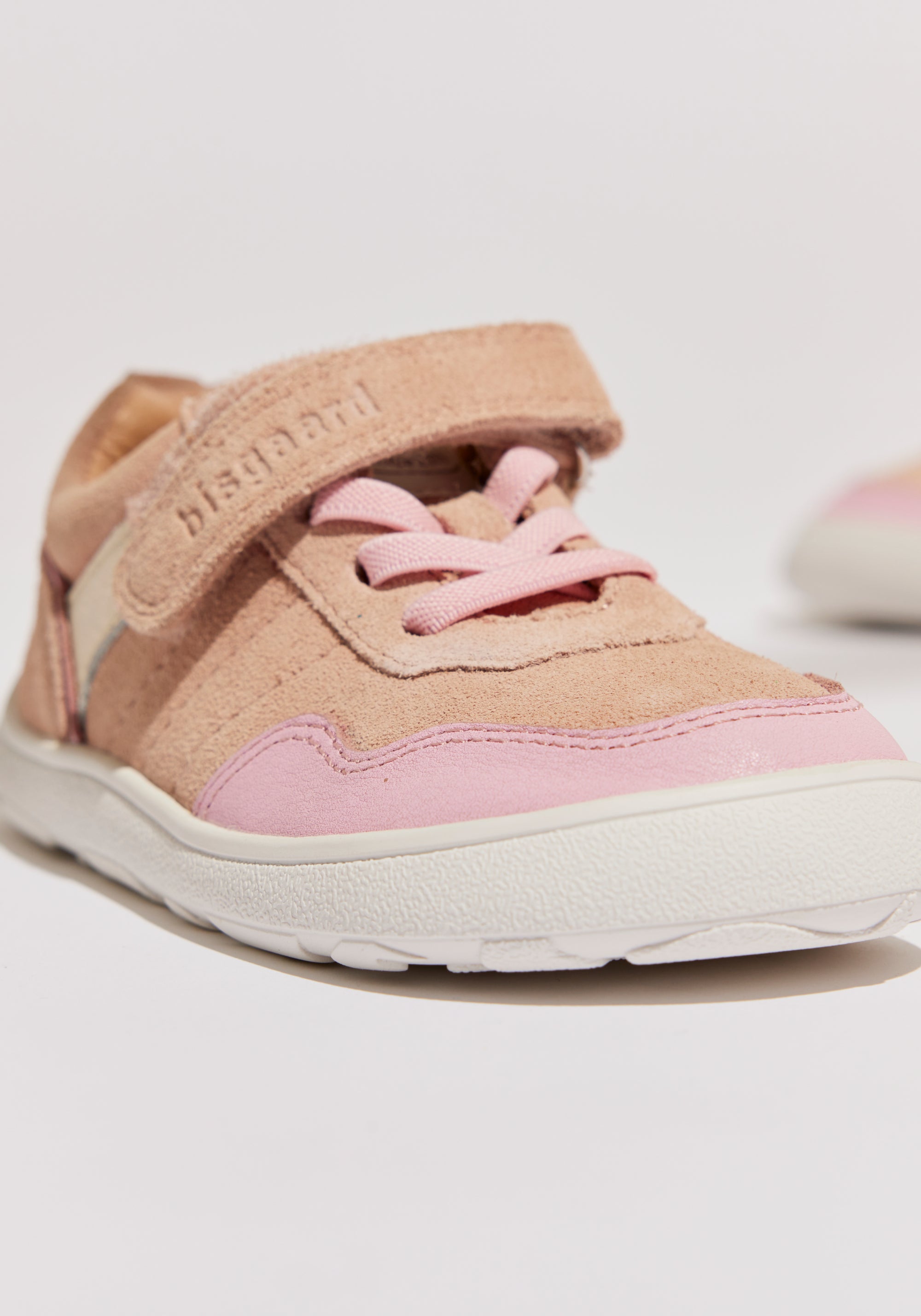 Sneakers Barefoot piele întoarsă întoarsă - Baloo Dusty Rose