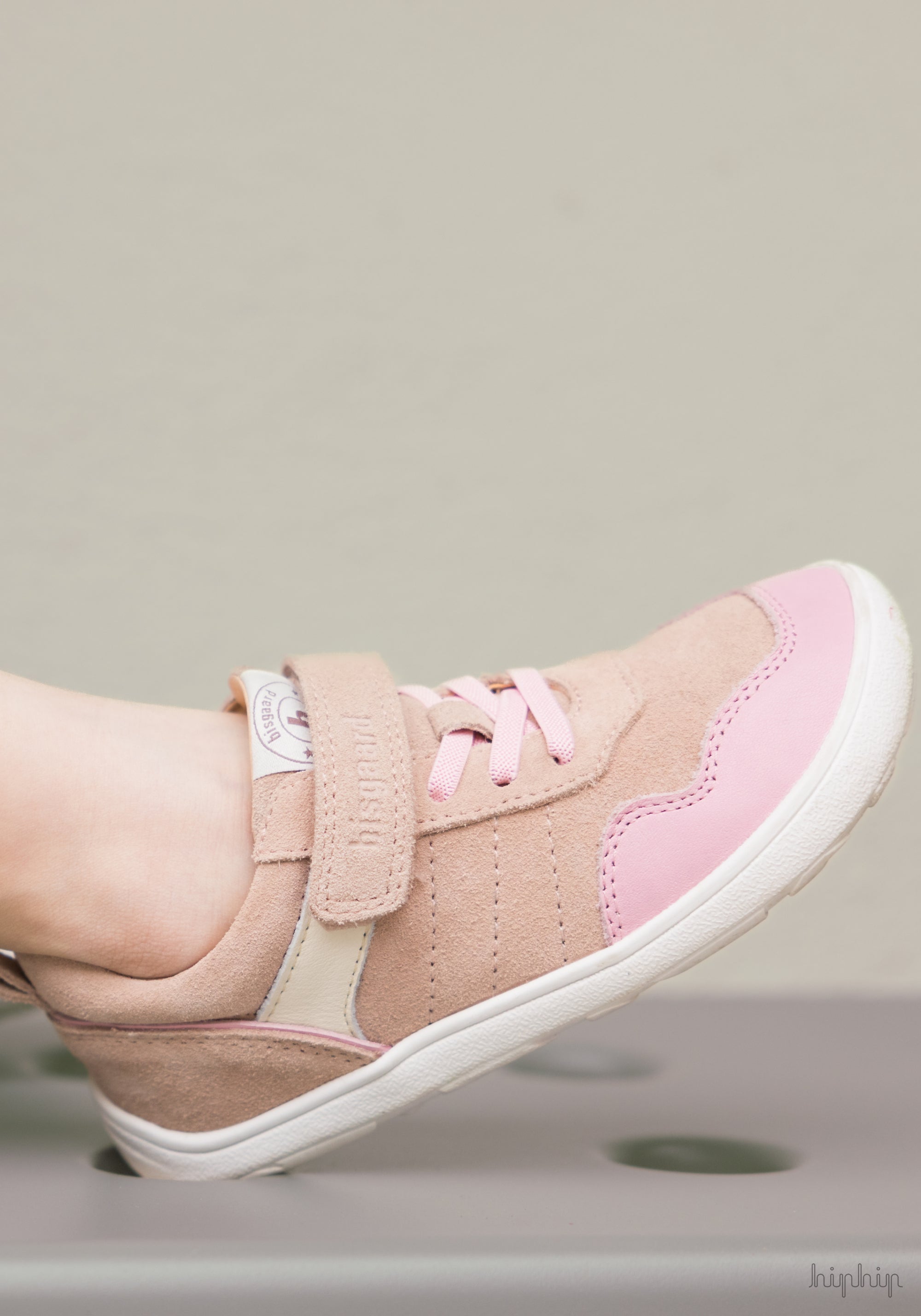 Sneakers Barefoot piele întoarsă - Baloo Dusty Rose