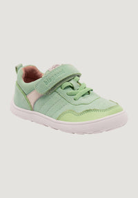 Sneakers Barefoot piele întoarsă - Baloo Green Apple