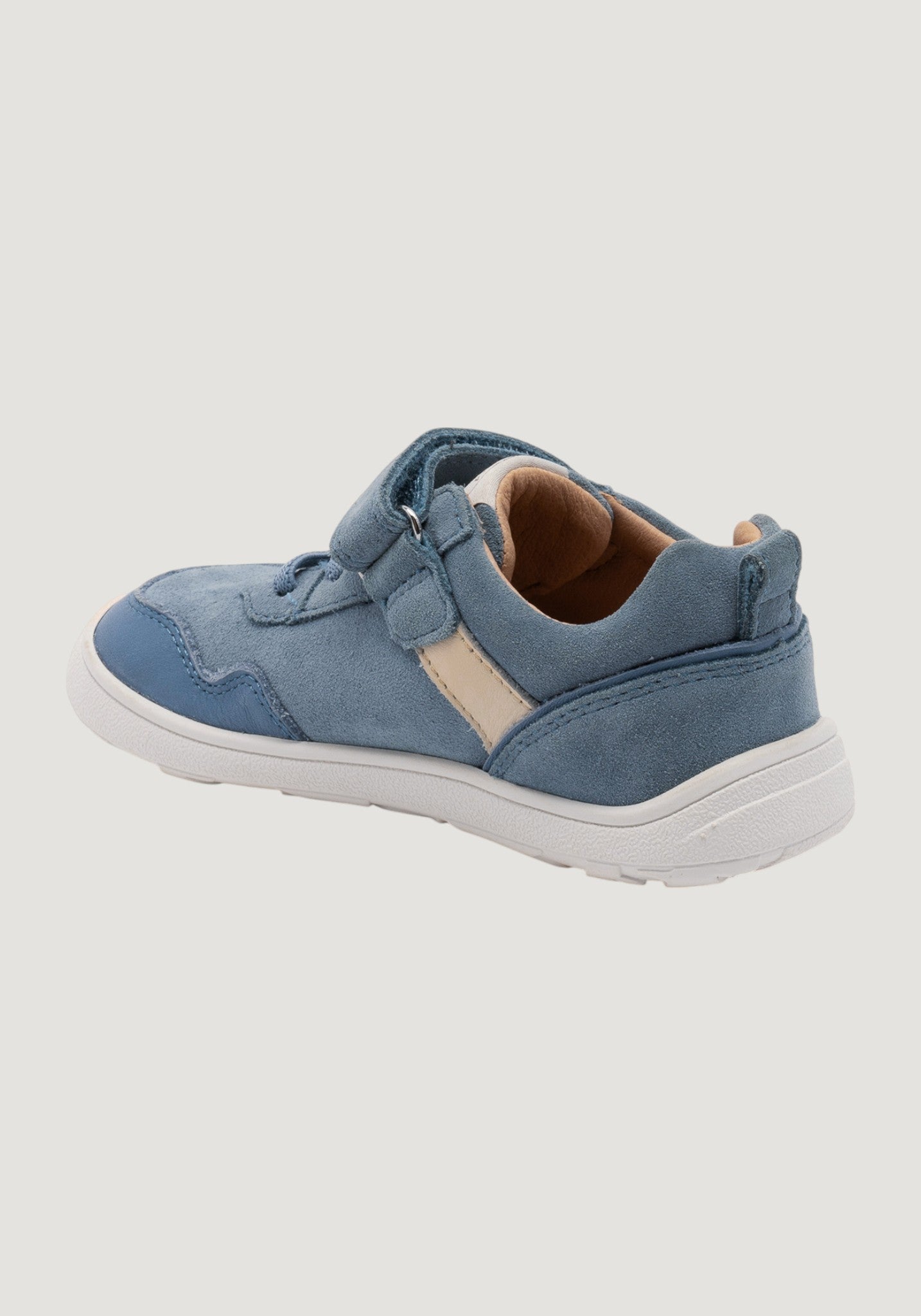 Sneakers Barefoot piele întoarsă - Baloo Navy