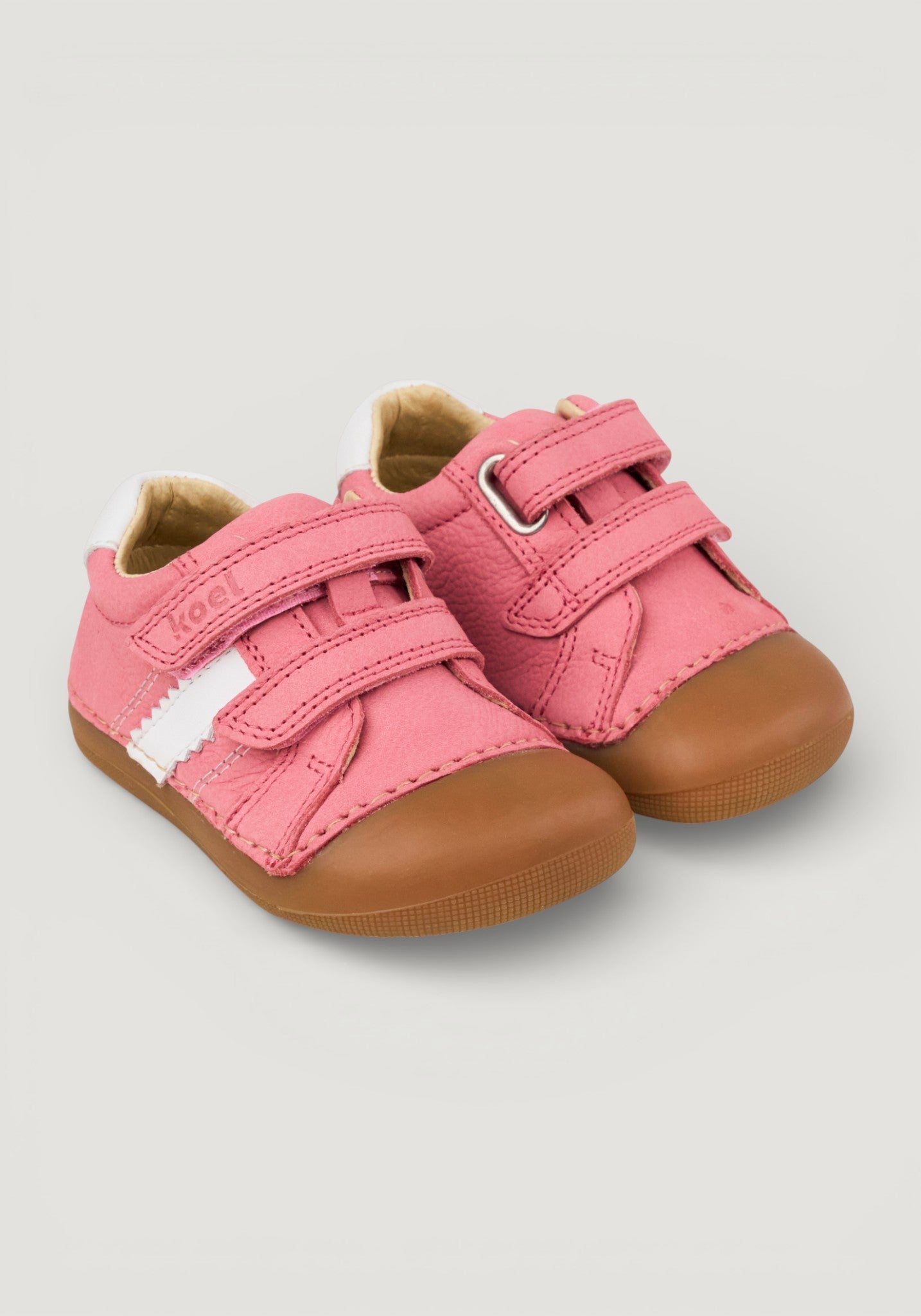 Sneakers Barefoot Wide din piele - Archie New Fuchsia