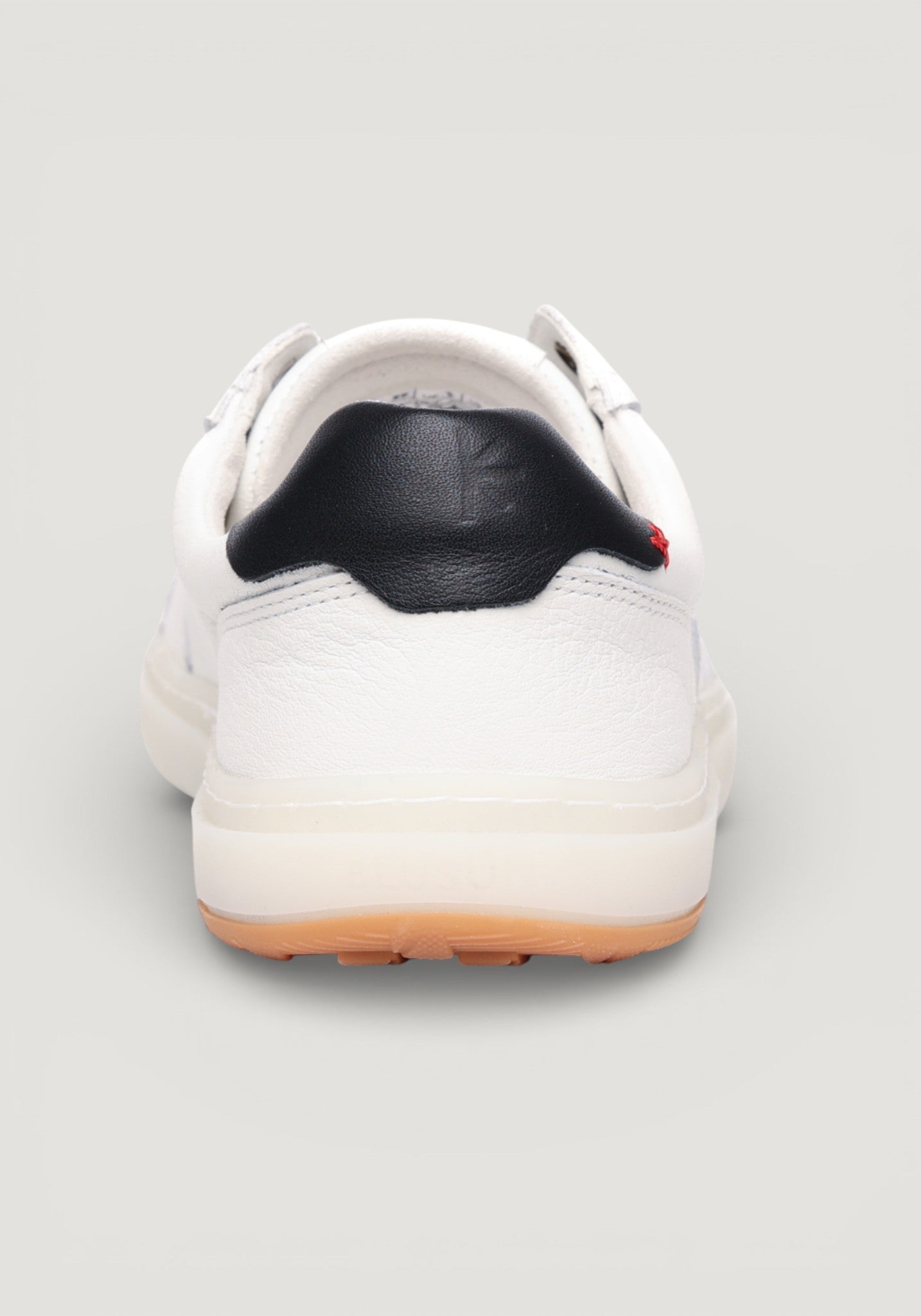 Sneakers Barefoot Wide din piele - White