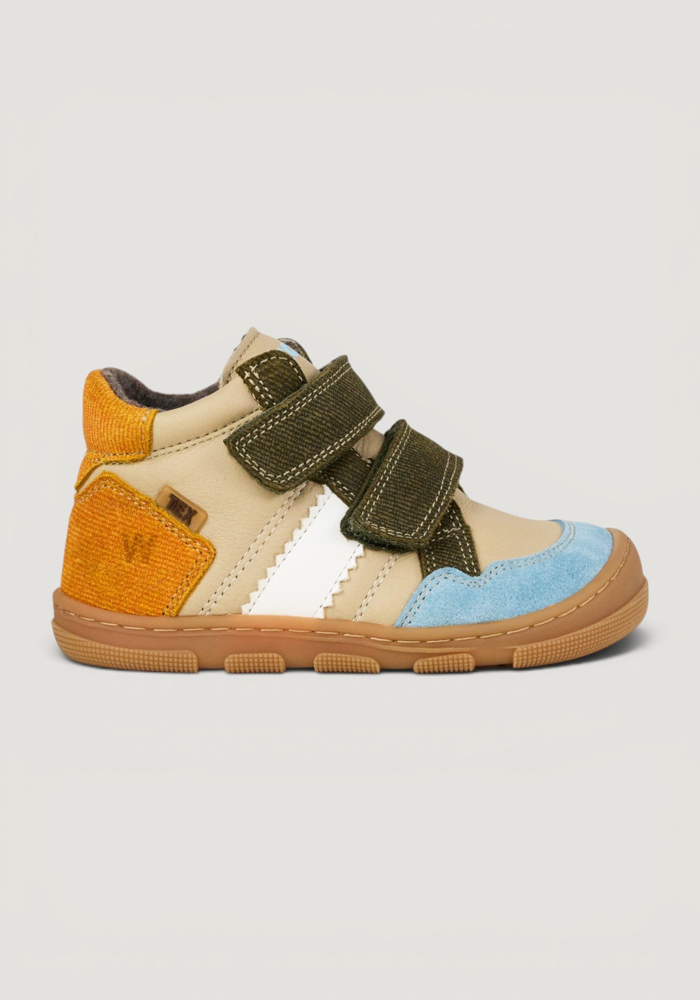 Sneakers Barefoot Wide impermeabili îmblăniți - Kabriel Taupe