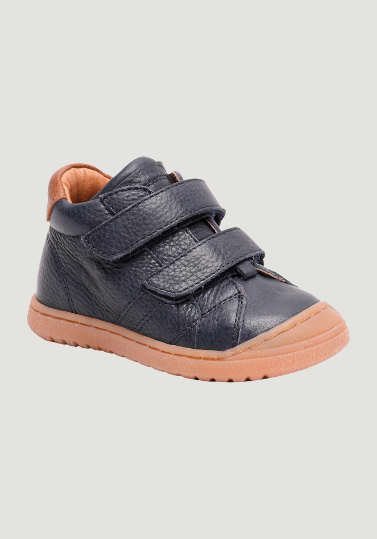 Sneakers First Step piele întoarsă - Thor Dark Blue Bisgaard HipHip.ro