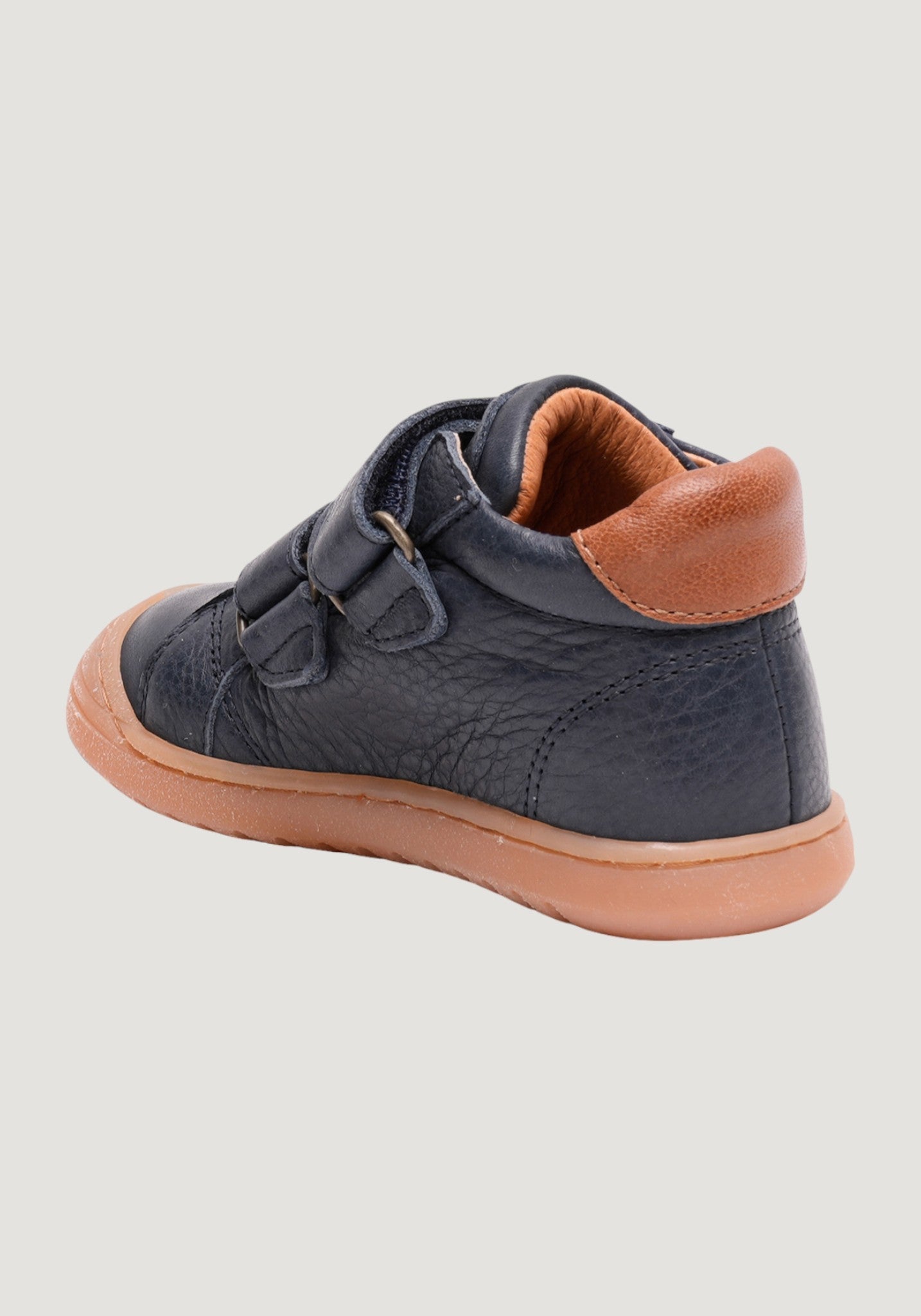 Sneakers First Step piele întoarsă - Thor Dark Blue Bisgaard HipHip.ro