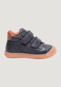 Sneakers First Step piele întoarsă - Thor Dark Blue Bisgaard HipHip.ro