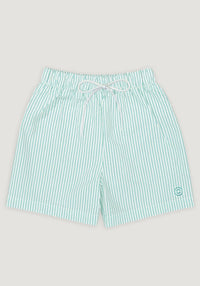 Short înot din seersucker - Biarritz Aqua Canopea HipHip.ro