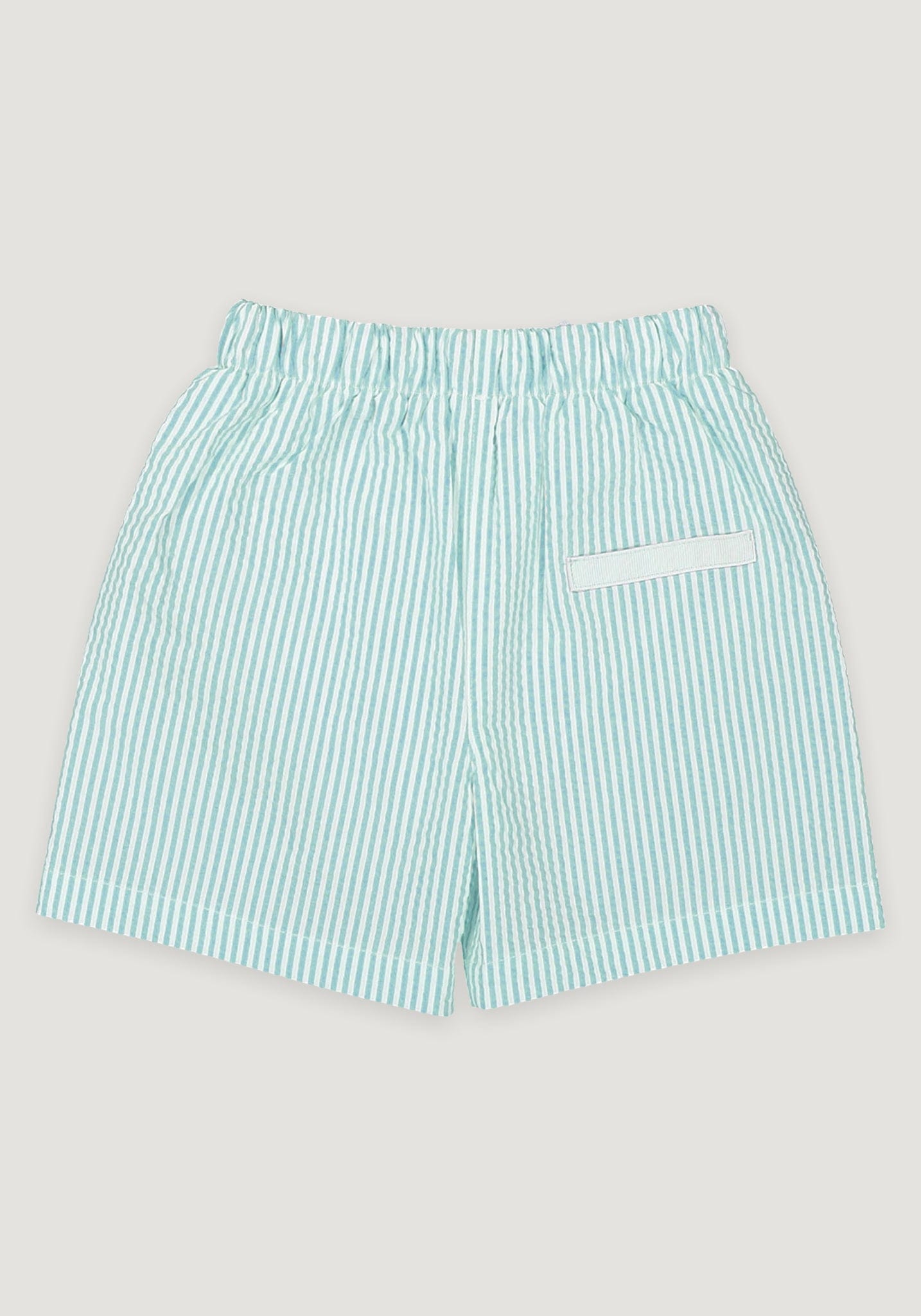 Short înot din seersucker - Biarritz Aqua Canopea HipHip.ro