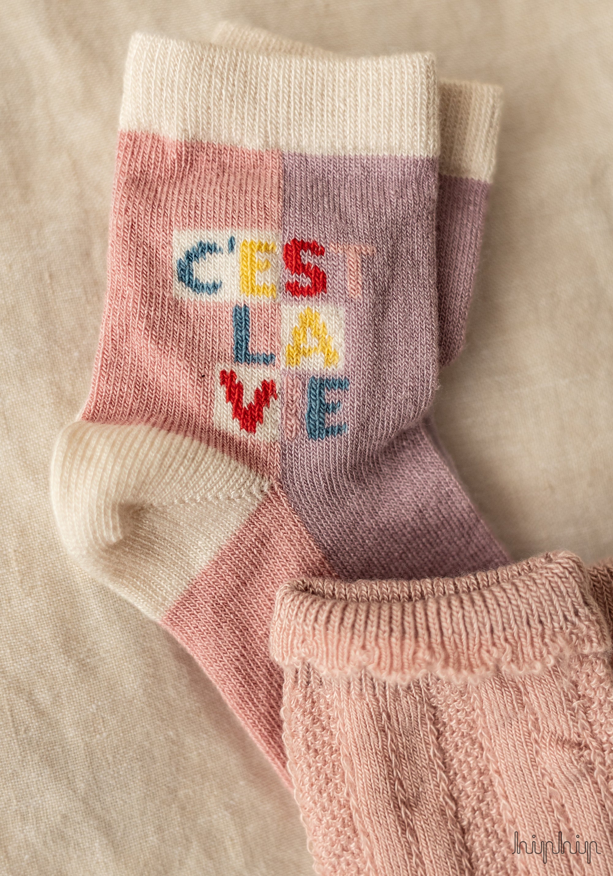 Șosete extrafine bambus - Sif Silver Pink