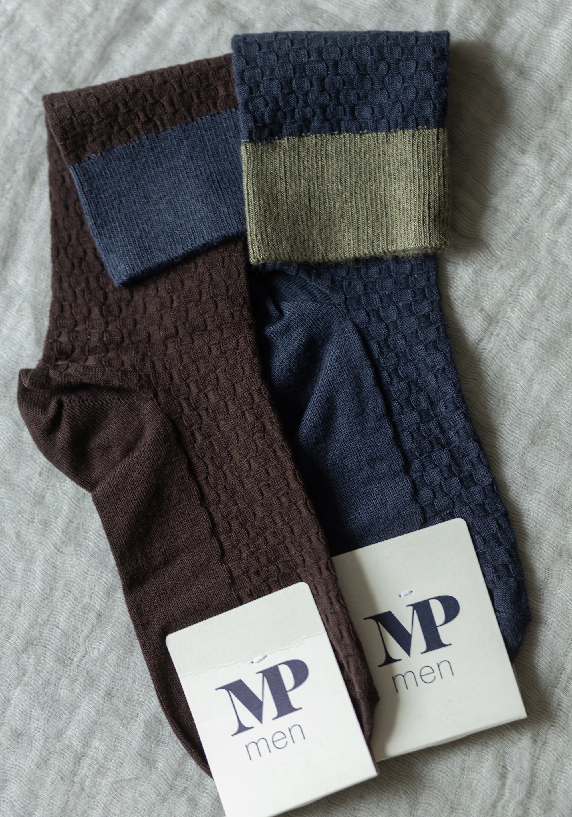 Șosete extrafine bărbați din bambus - Frode Navy