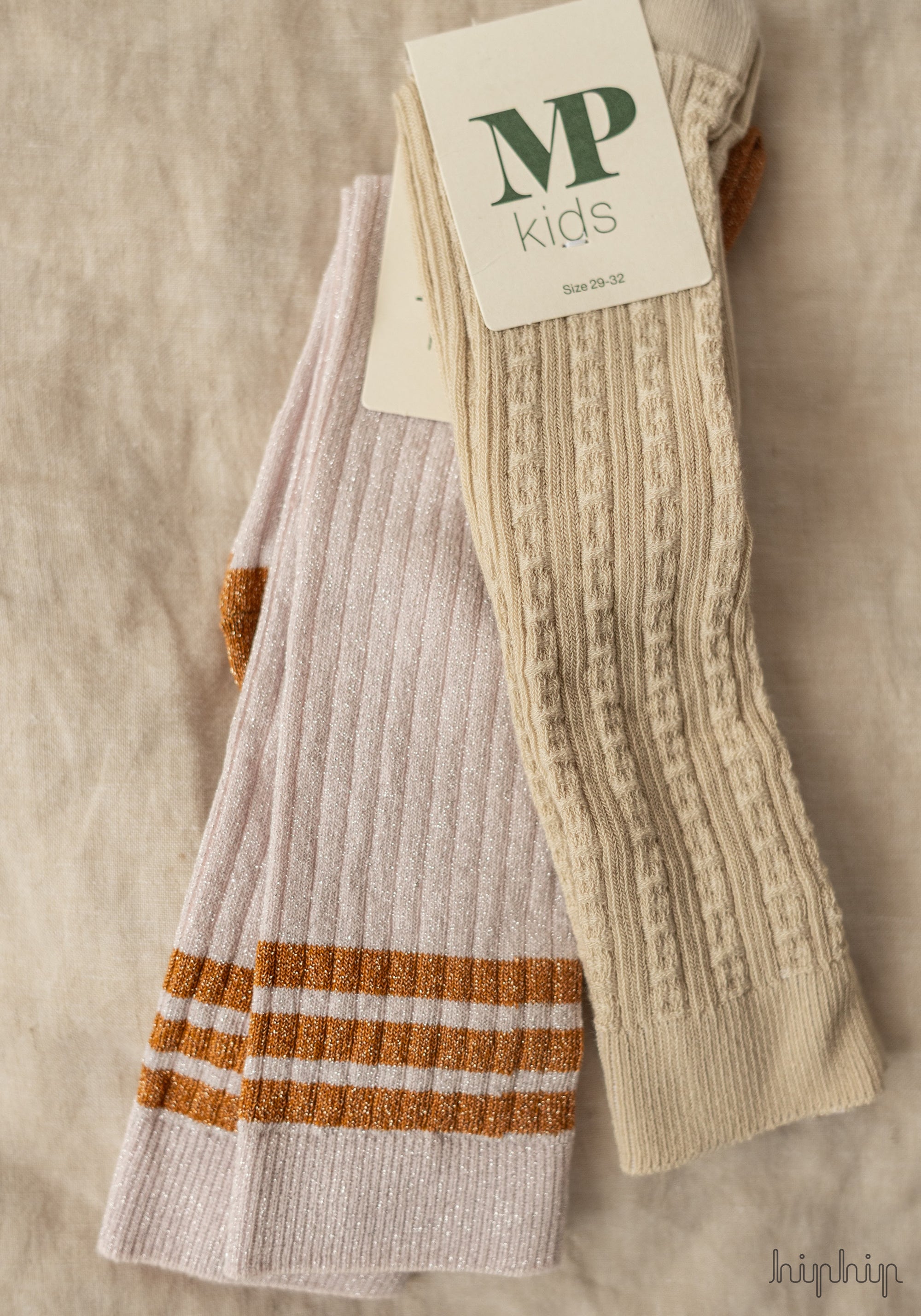 Șosete extrafine bumbac - Knee Glitter Merle Cherry Blossom